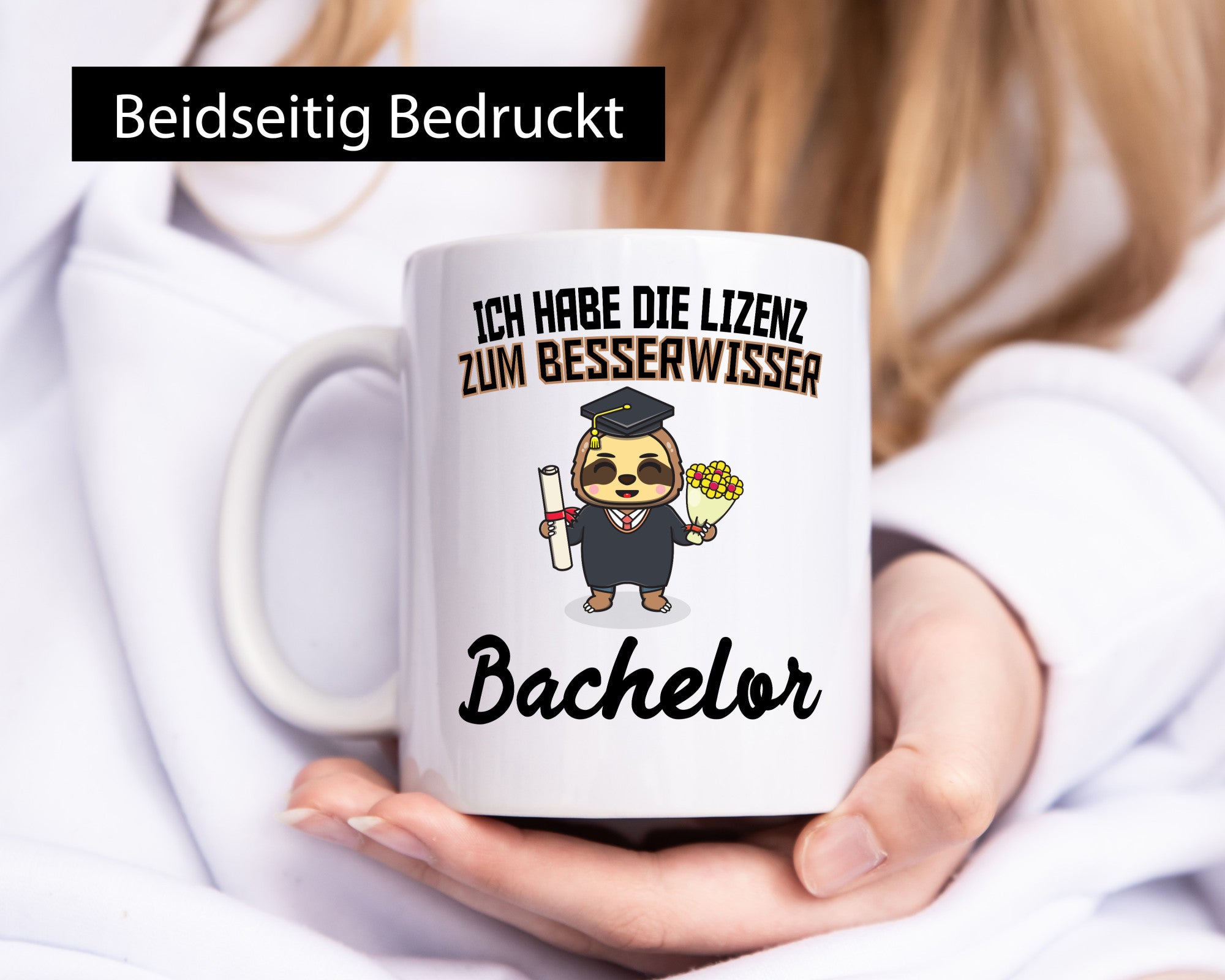 Ich hab die Lizenz zum besserwisser | Bachelor Geschenk Humor Geschenkidee