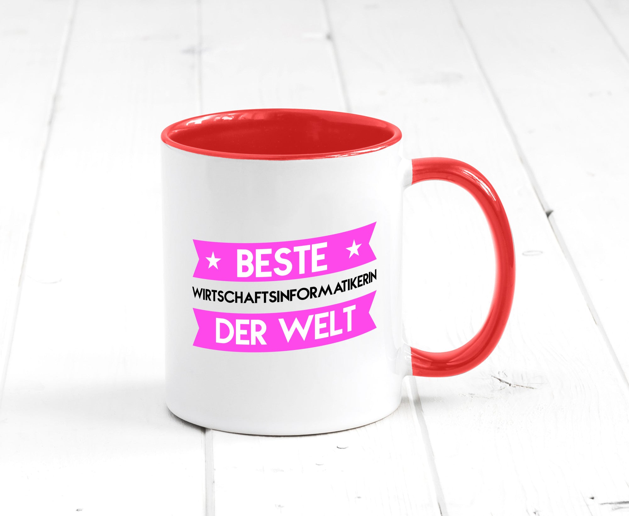 Beste Wirtschaftsinformatikerin | Wirtschaft Informatik Humor Geschenkidee Tasse