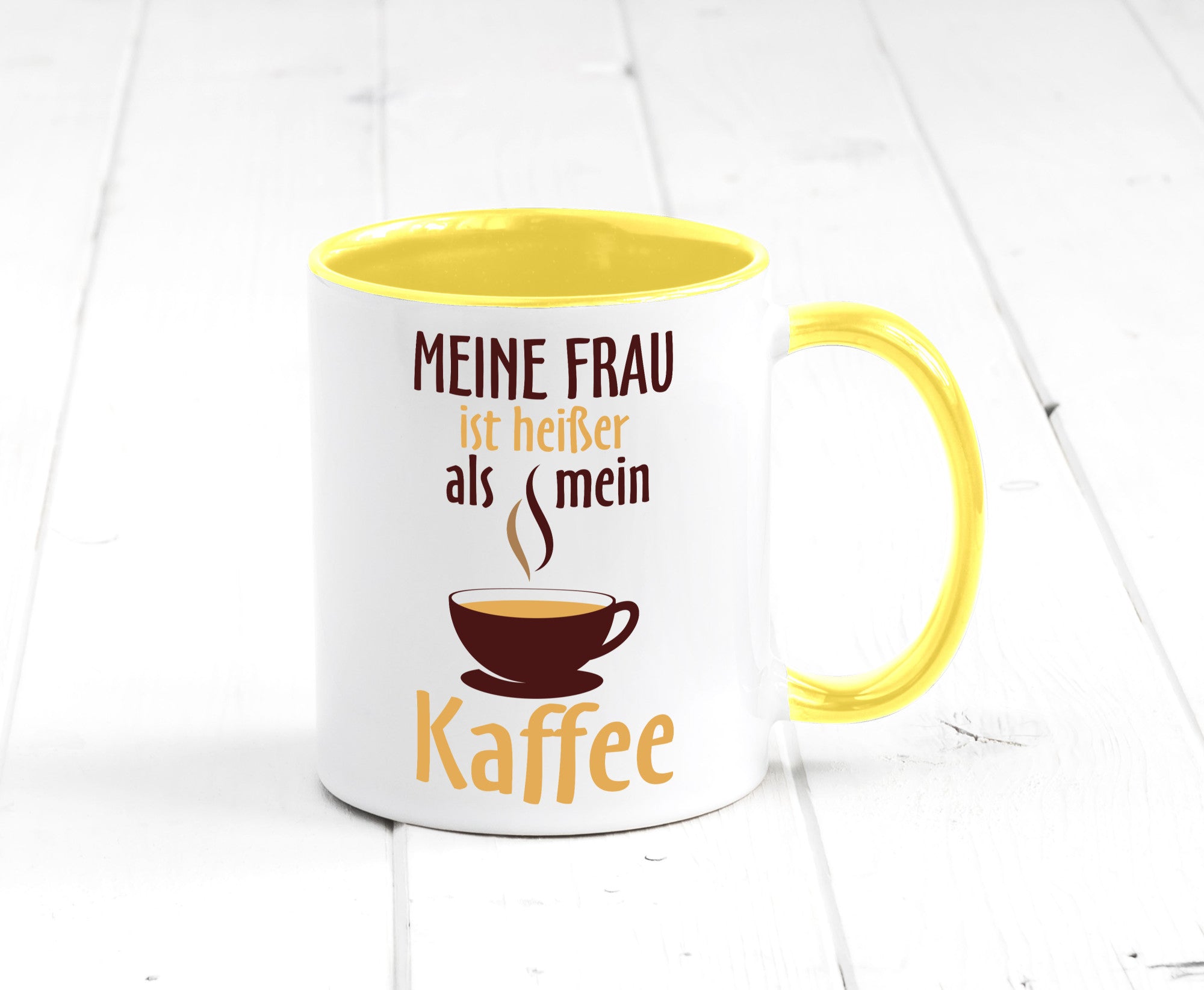 Meine Frau ist heißer als Kaffee | Ehe Partnerschaft Geschenk Humor