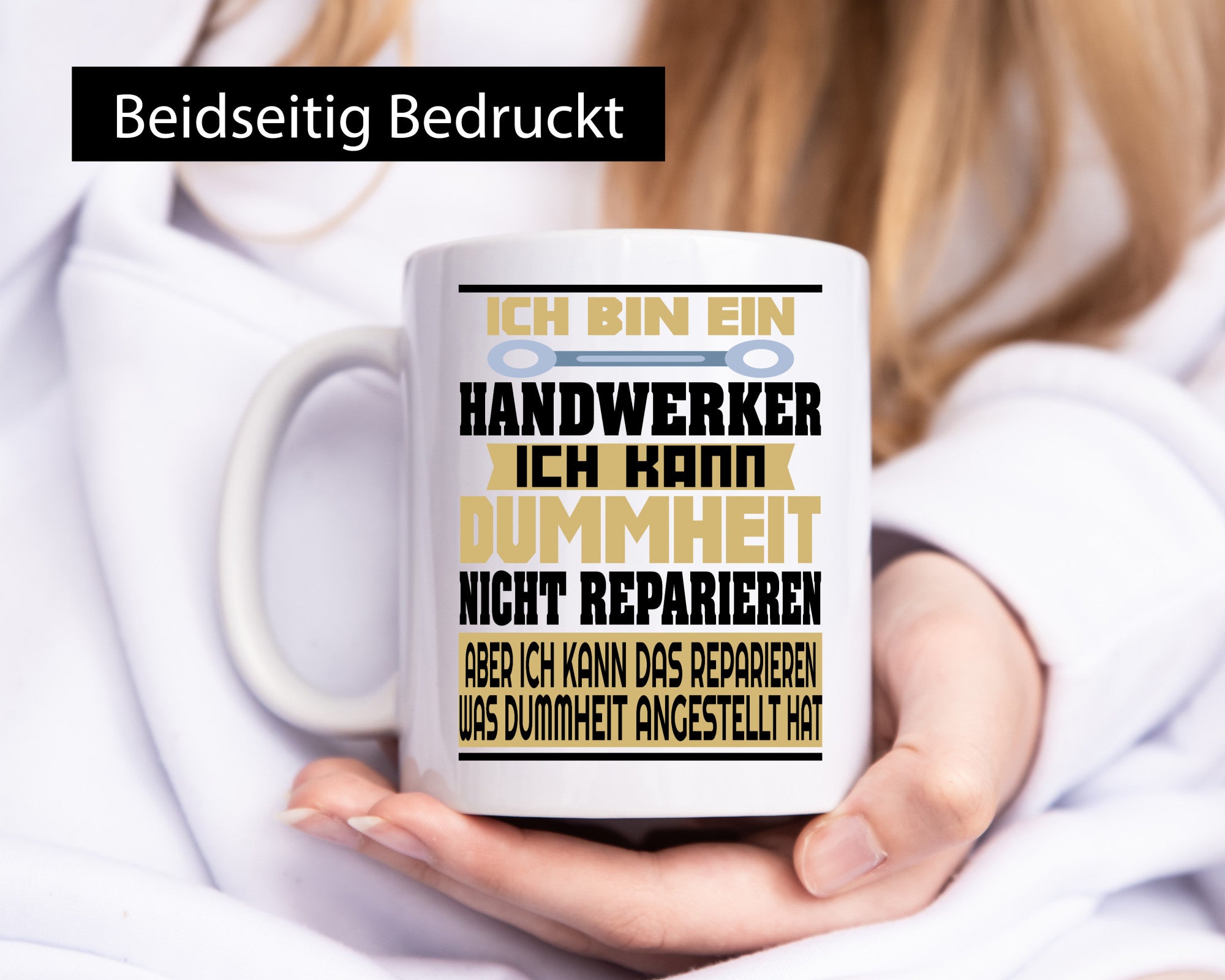 Ich bin Handwerker | Dummheit Schlechte Arbeit lustiger Spruch Geschenk