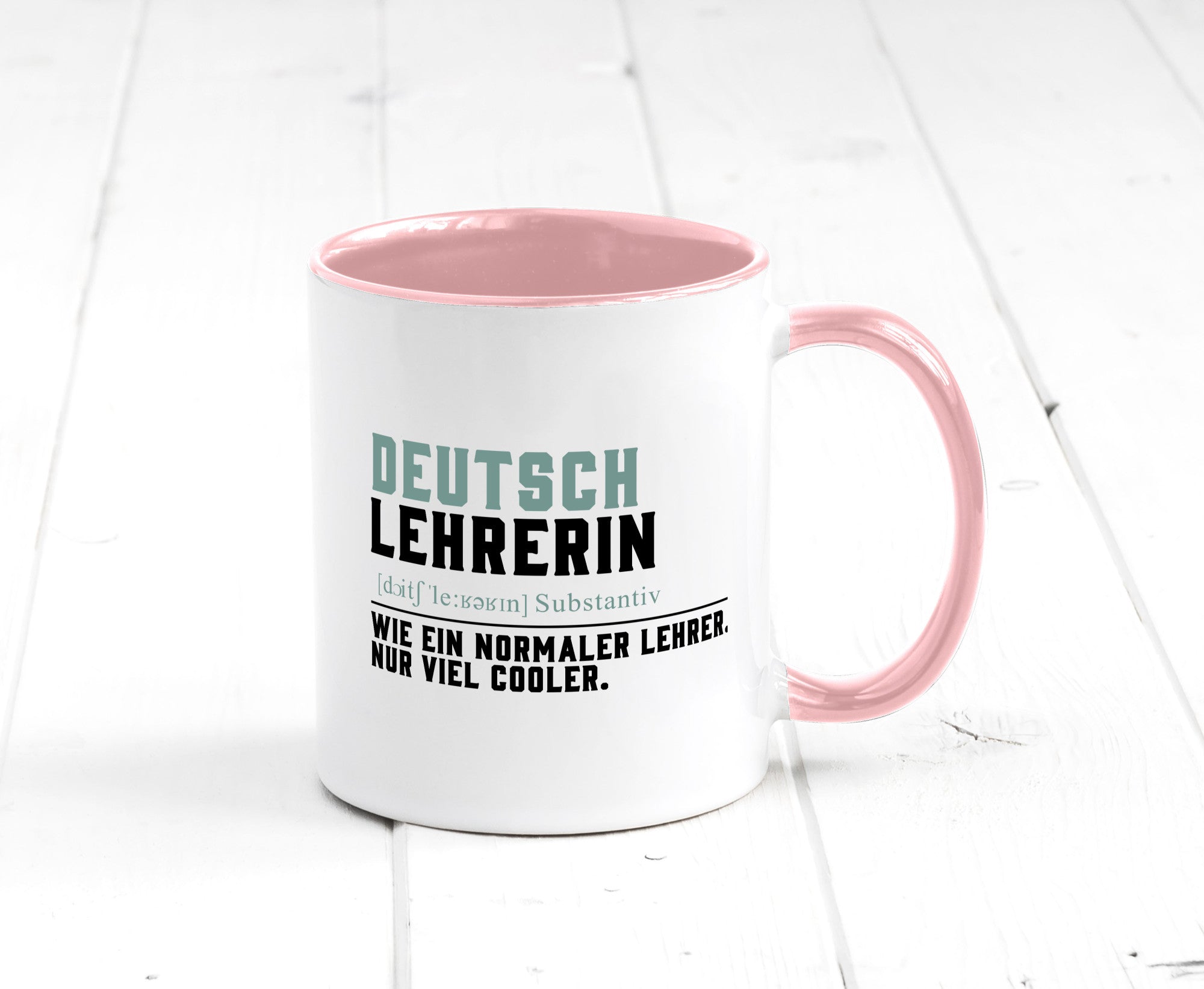 Deutschlehrerin | Lehrerin Unterricht Lieblinglehrerin Geschenkidee Humor Tasse