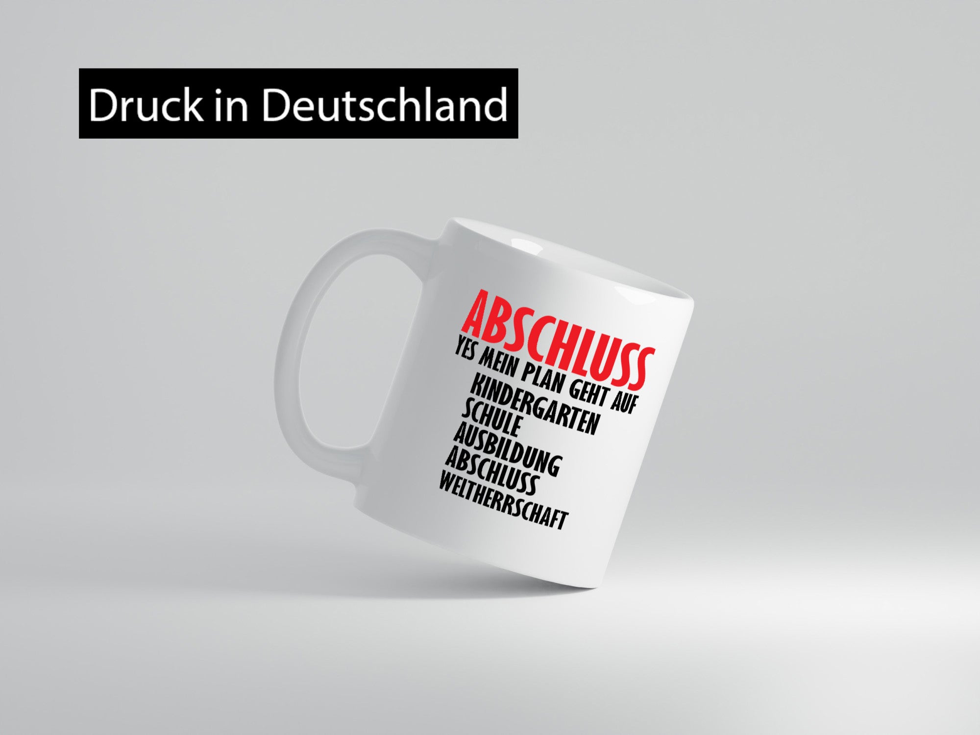 Abschluss Bachelor Geschenkidee Humor Tasse