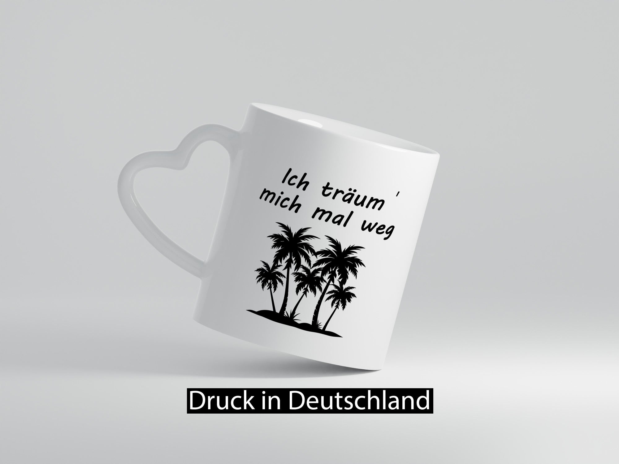 Ich Träum mich mal weg | Urlaub Palmen Strand lustig Humor Geschenkidee