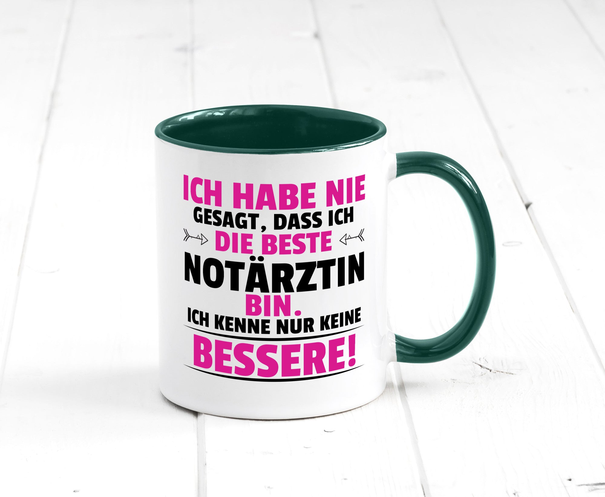 Die Beste Notärztin | Ärztin Humor Geschenkidee Tasse