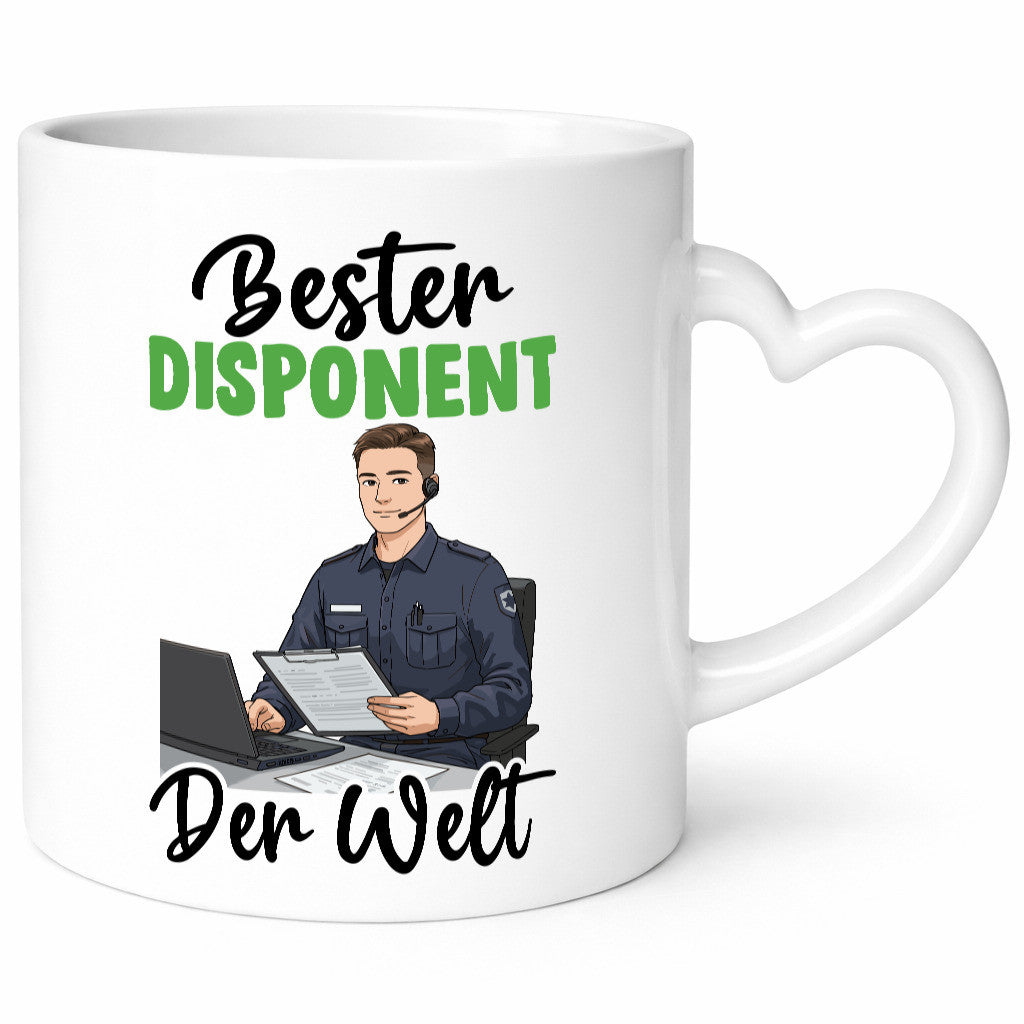 Bester Disponent | Zuteiler v2 lustig Humor Geschenkidee Geschenk Tasse