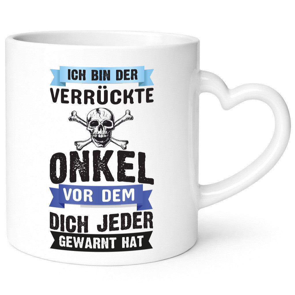Verrückter Onkel | Tasse Verwandtschaft Humor Geschenkidee