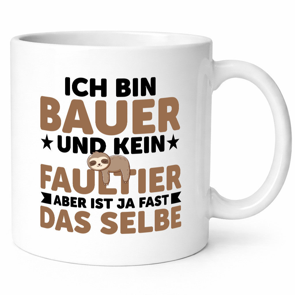 Ich bin kein Faultier: Bauer | Bauernhof Landwirtschaft lustiger Spruch