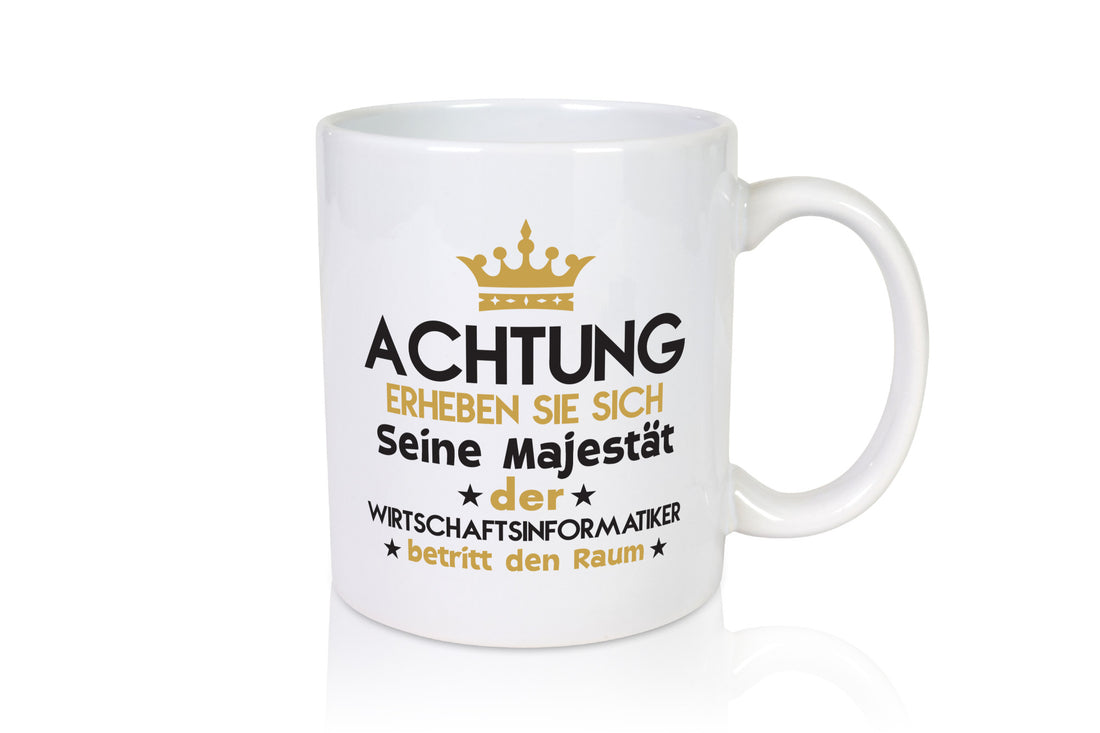Seine Majestät Wirtschaftsinformatiker | Wirtschaft lustig Humor Geschenkidee