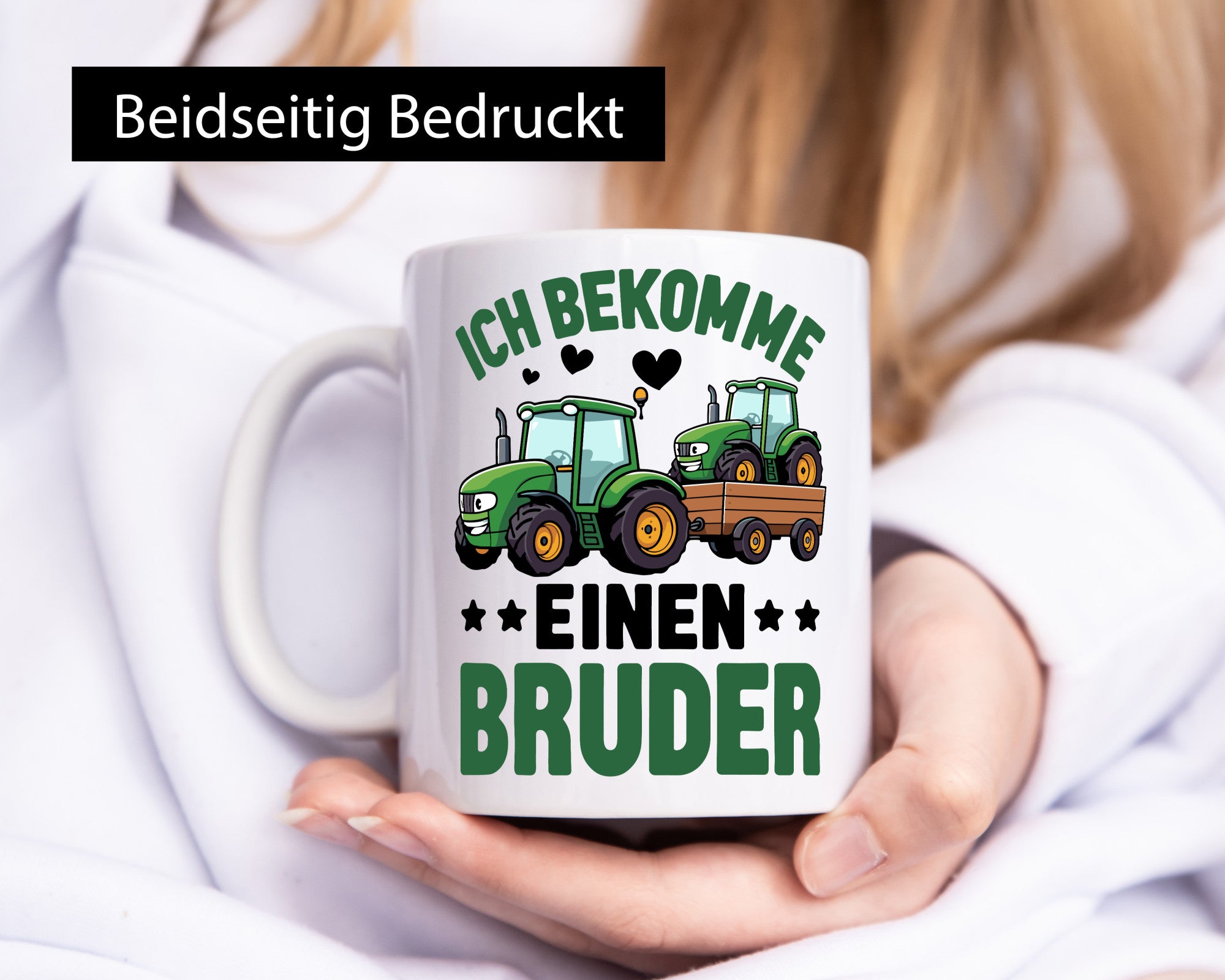 Ich bekomme einen Bruder | Traktor Trecker Geschwister lustig Humor