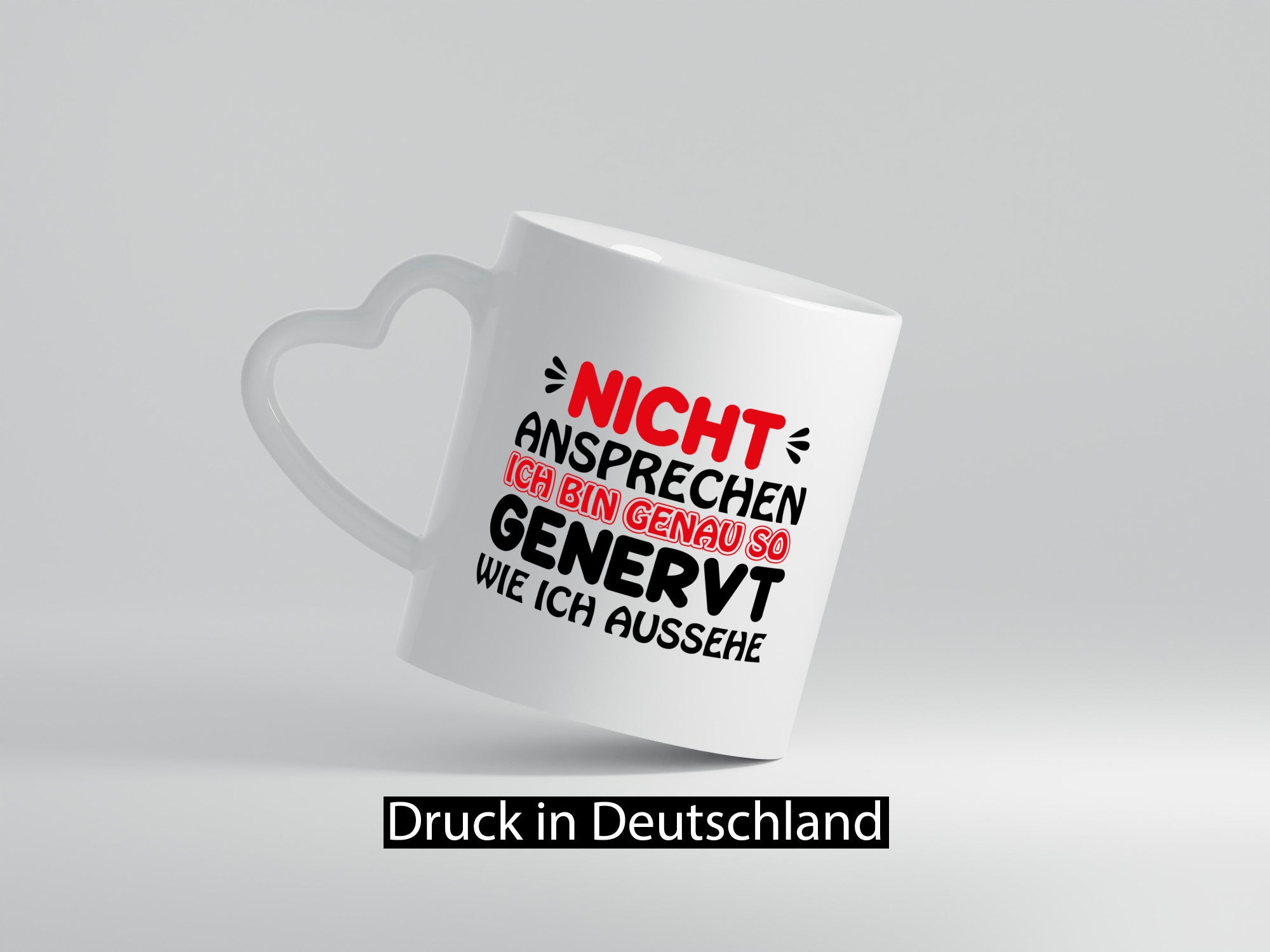Ich bin genervt lustiger Spruch Geschenk Humor Geschenkidee Tasse