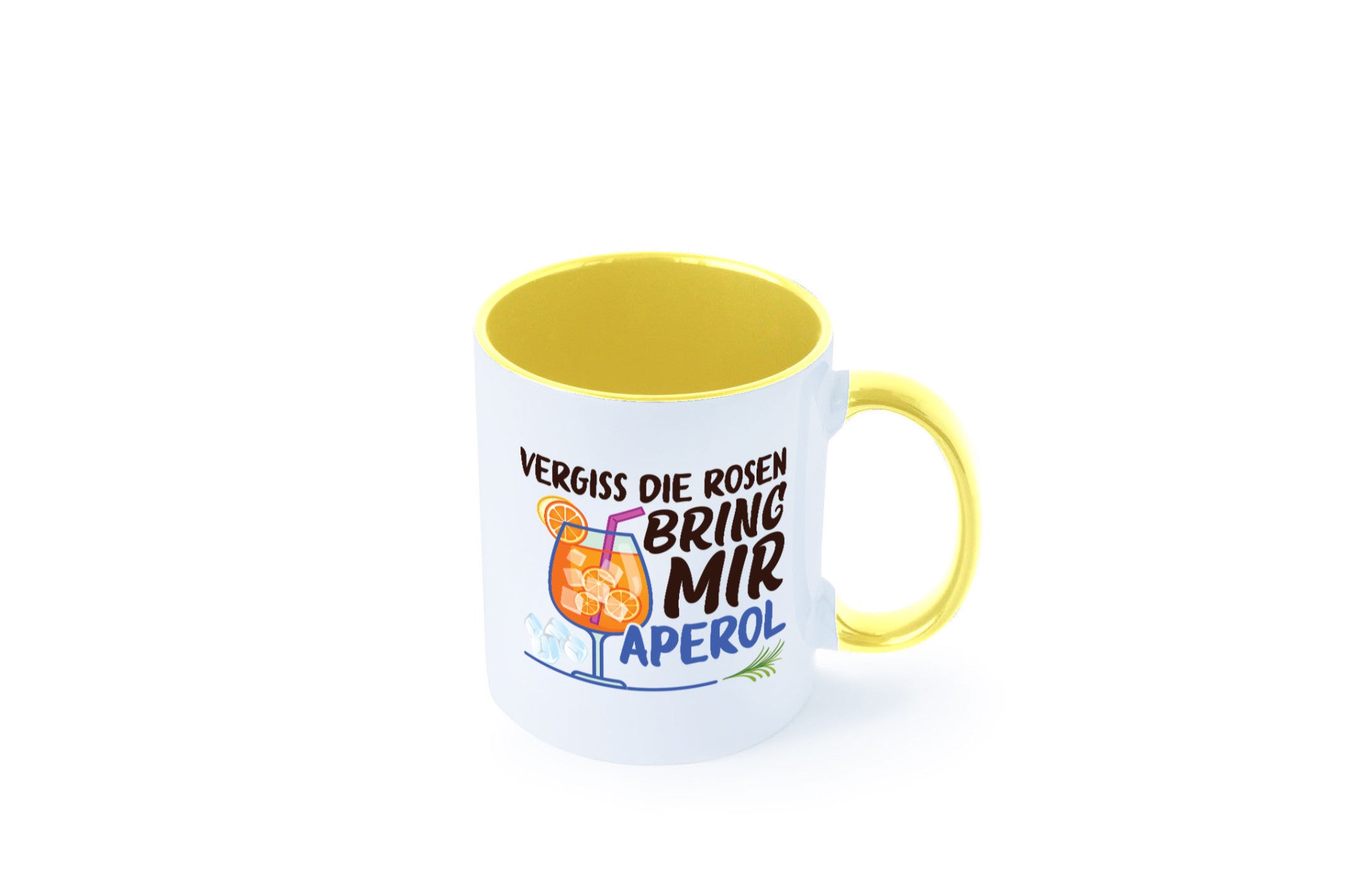 Bring mir Aperol | Rosen Paar Party Geschenkidee Humor Tasse