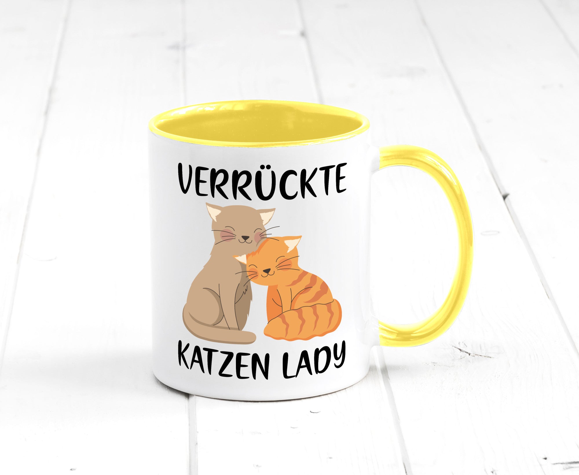 Verrückte Katzen Lady | Ich liebe Katzenliebhaber Geschenk Tierliebhaber Humor