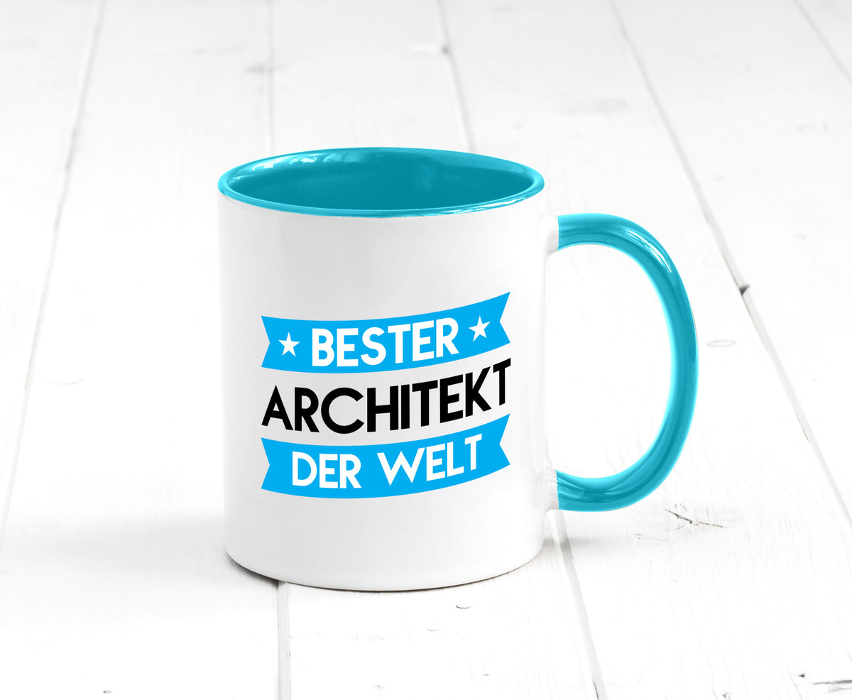 Bester Architekt | Architektur Büro Geschenk Arbeit Kollegen lustiger Spruch Tasse
