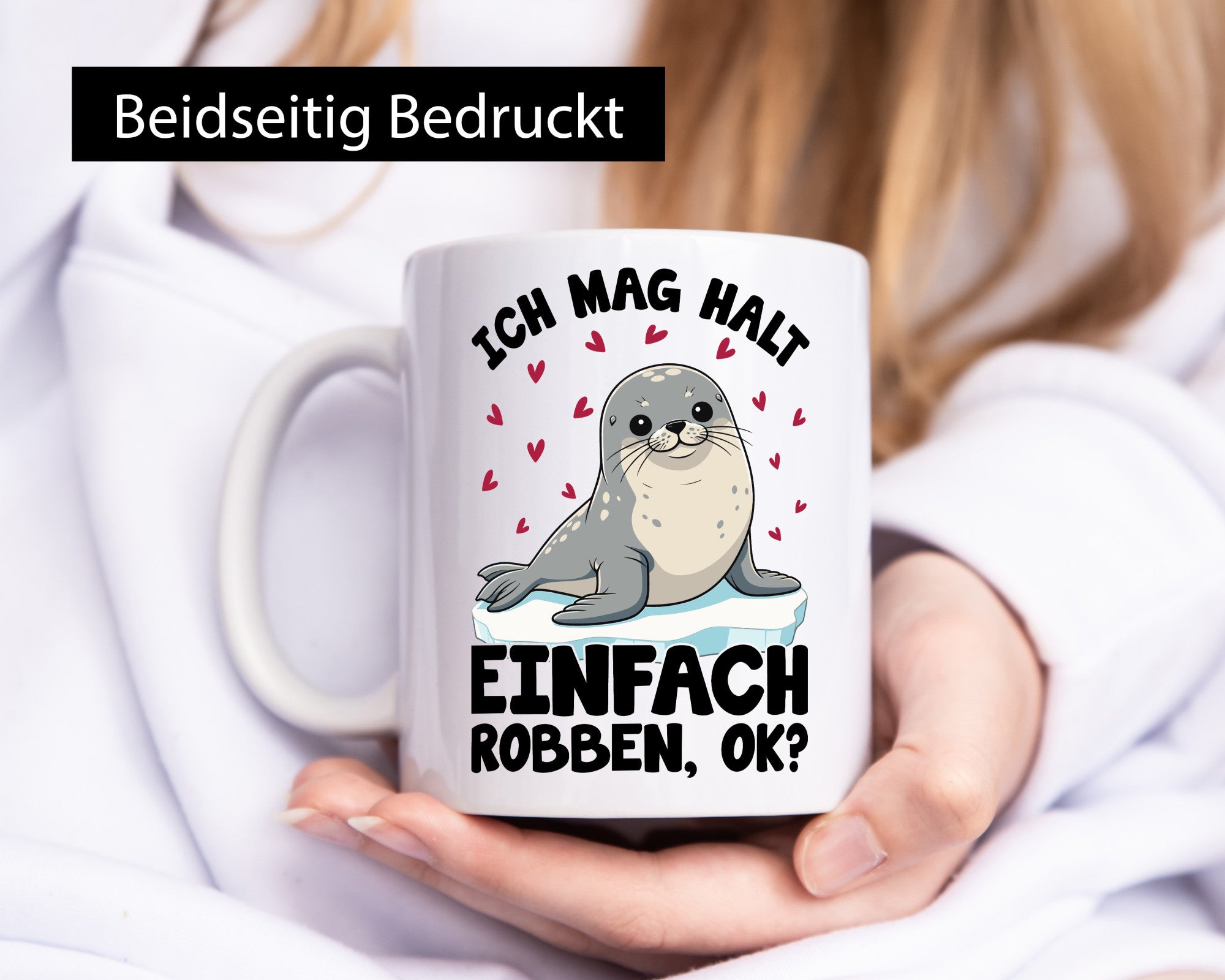 Ich mag halt einfach robben ok | Seelöwe lustig Humor Geschenkidee Geschenk