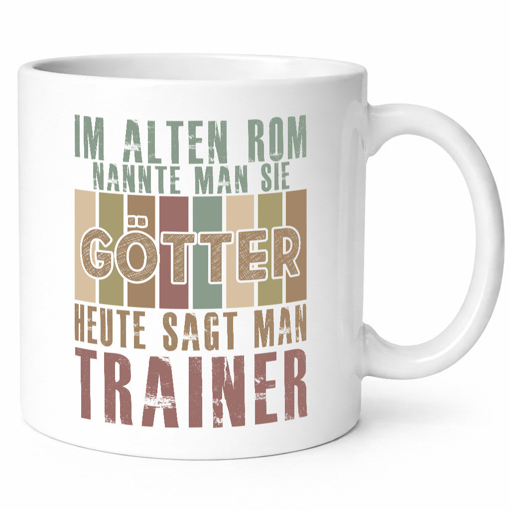 Heute sagt man: Trainer | Verein Sport lustig Humor Geschenkidee Geschenk Tasse