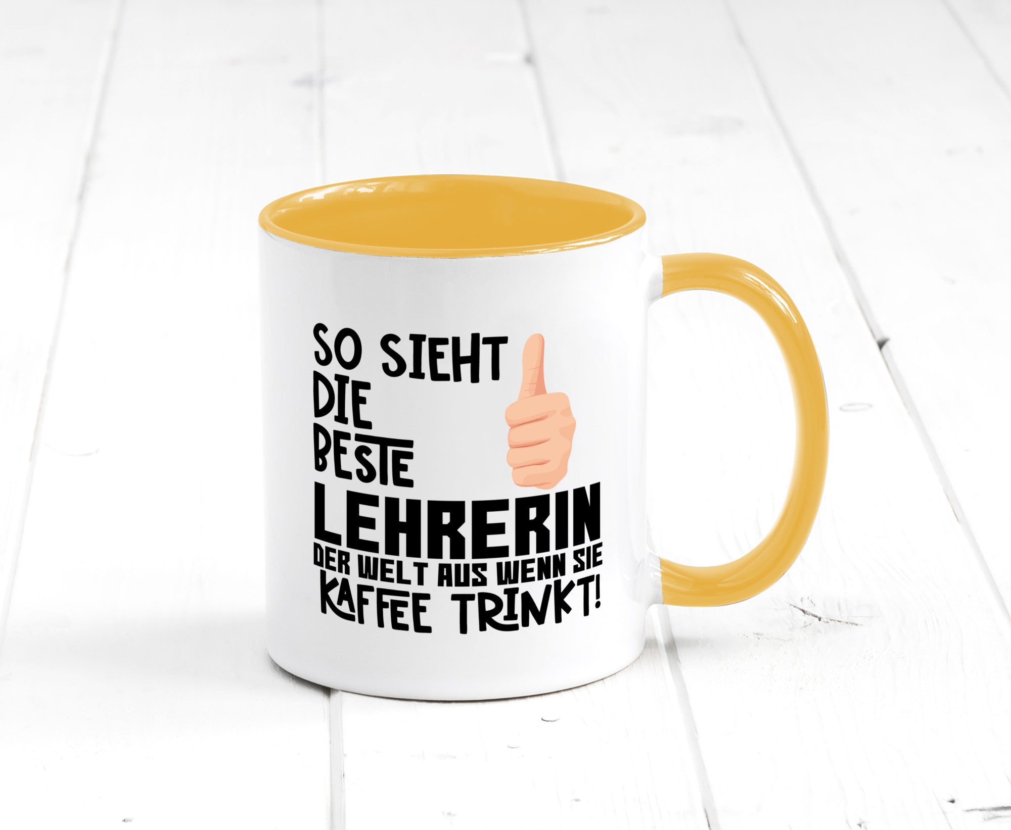 Beste Lehrerin | Lehrer Tasse Schule Dankeschön lustiger Spruch Geschenk Humor