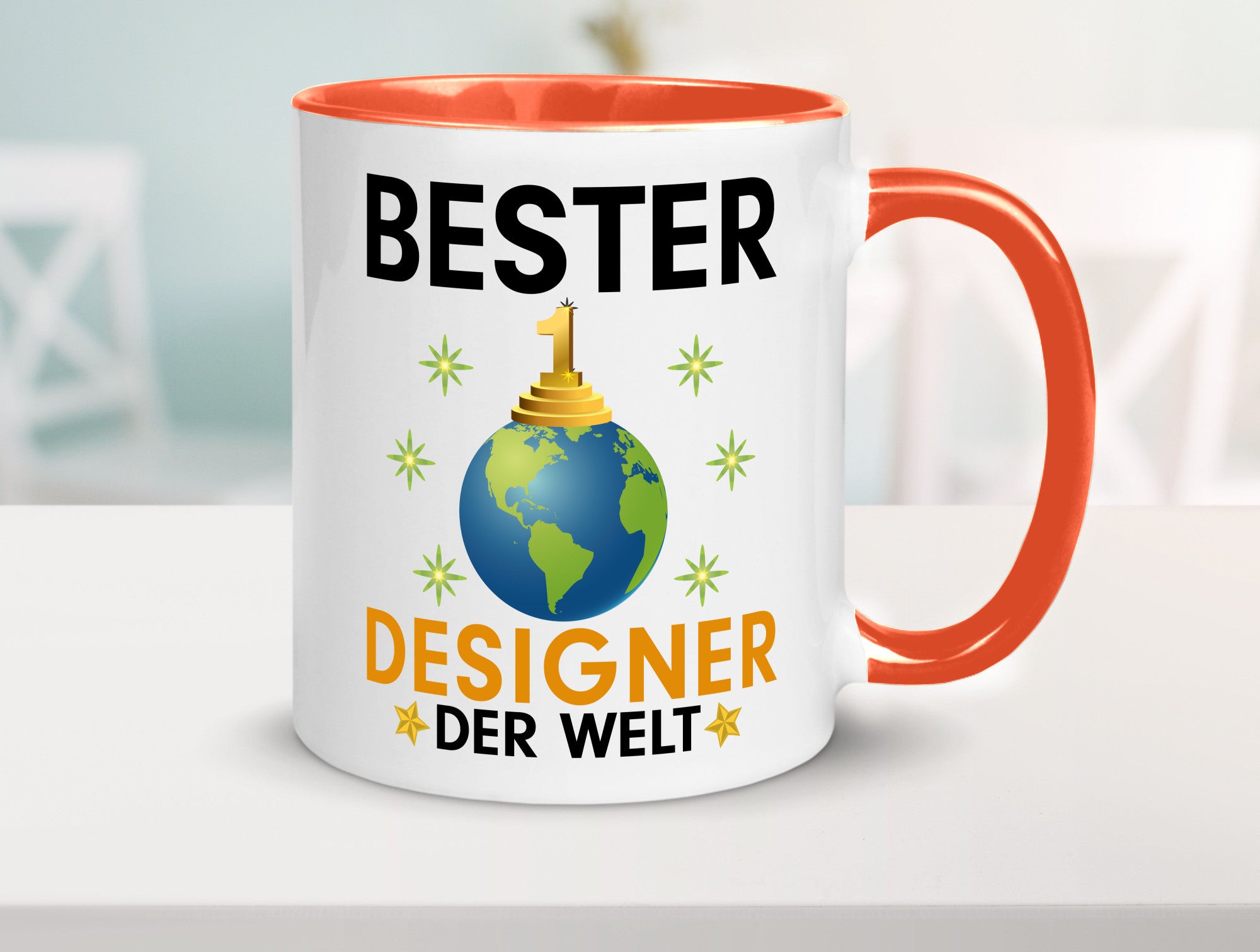 Welt Bester Designer Beruf | Mode Geschenk Arbeit Kollegen Büro lustiger Spruch