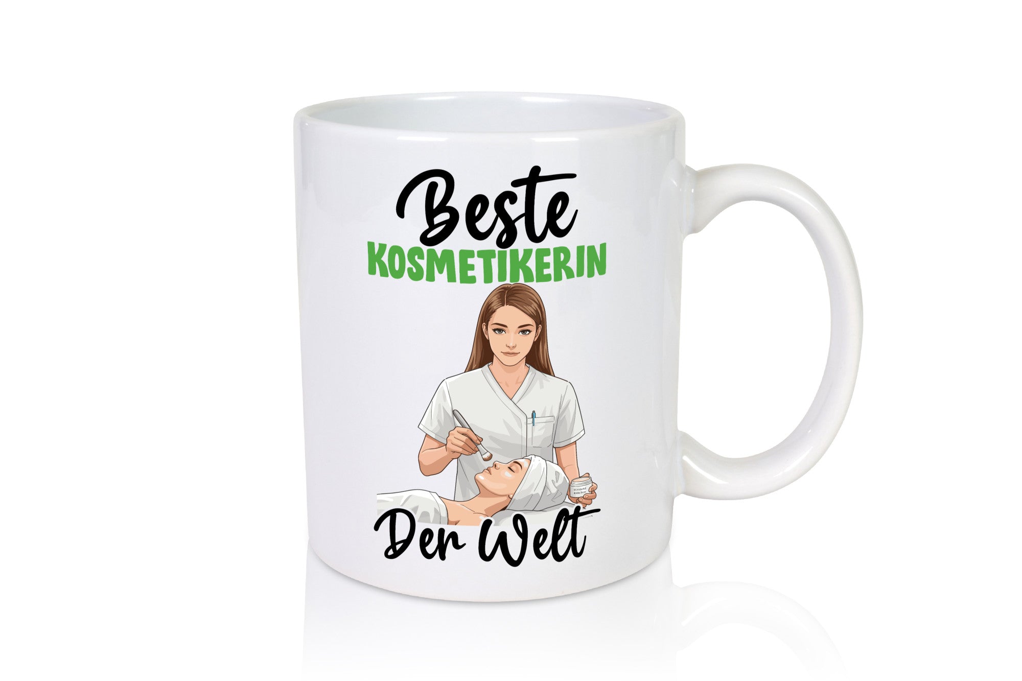 Beste Kosmetikerin | Kosmetik Stylistin Geschenkidee Humor Tasse