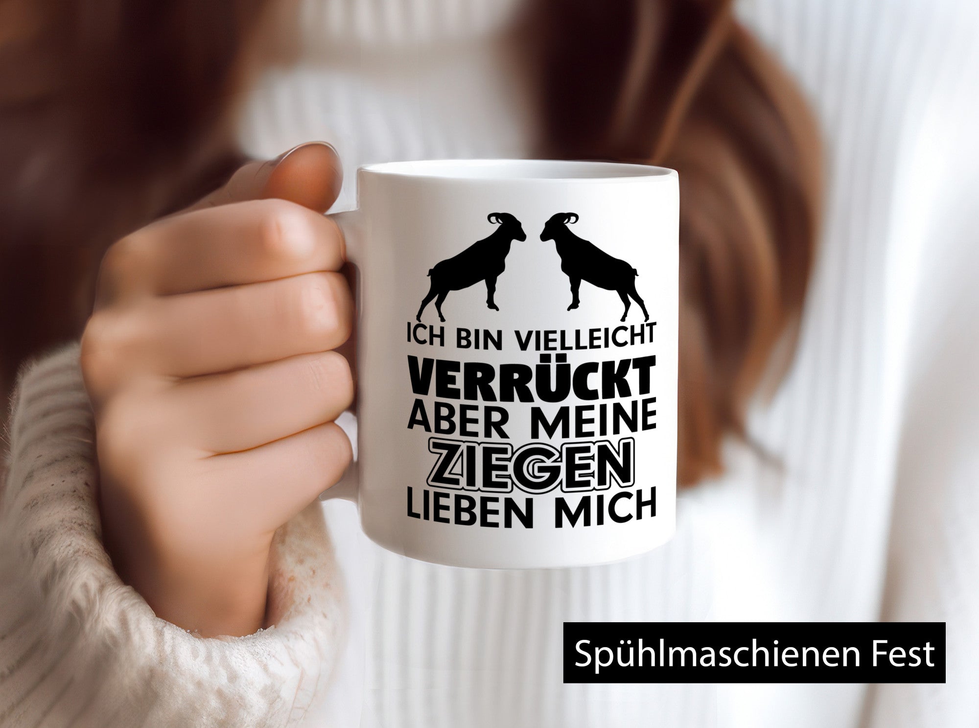 Meine Ziegen | Hirte Tasse Bauernhof Hirtin Bauer Humor Geschenkidee