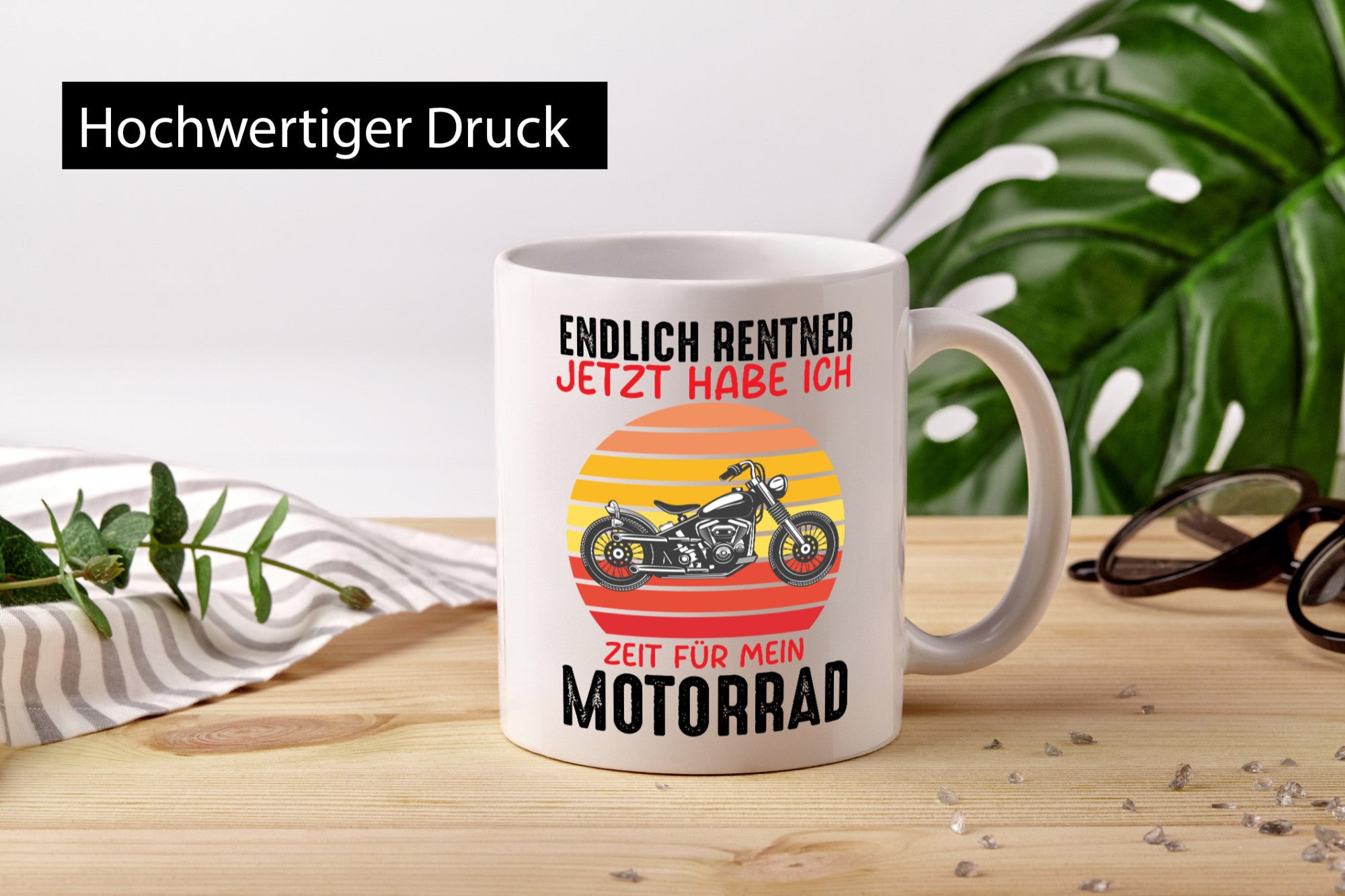 Endlich Renter jetzt habe ich Zeit für mein Motorrad lustig Humor Geschenkidee