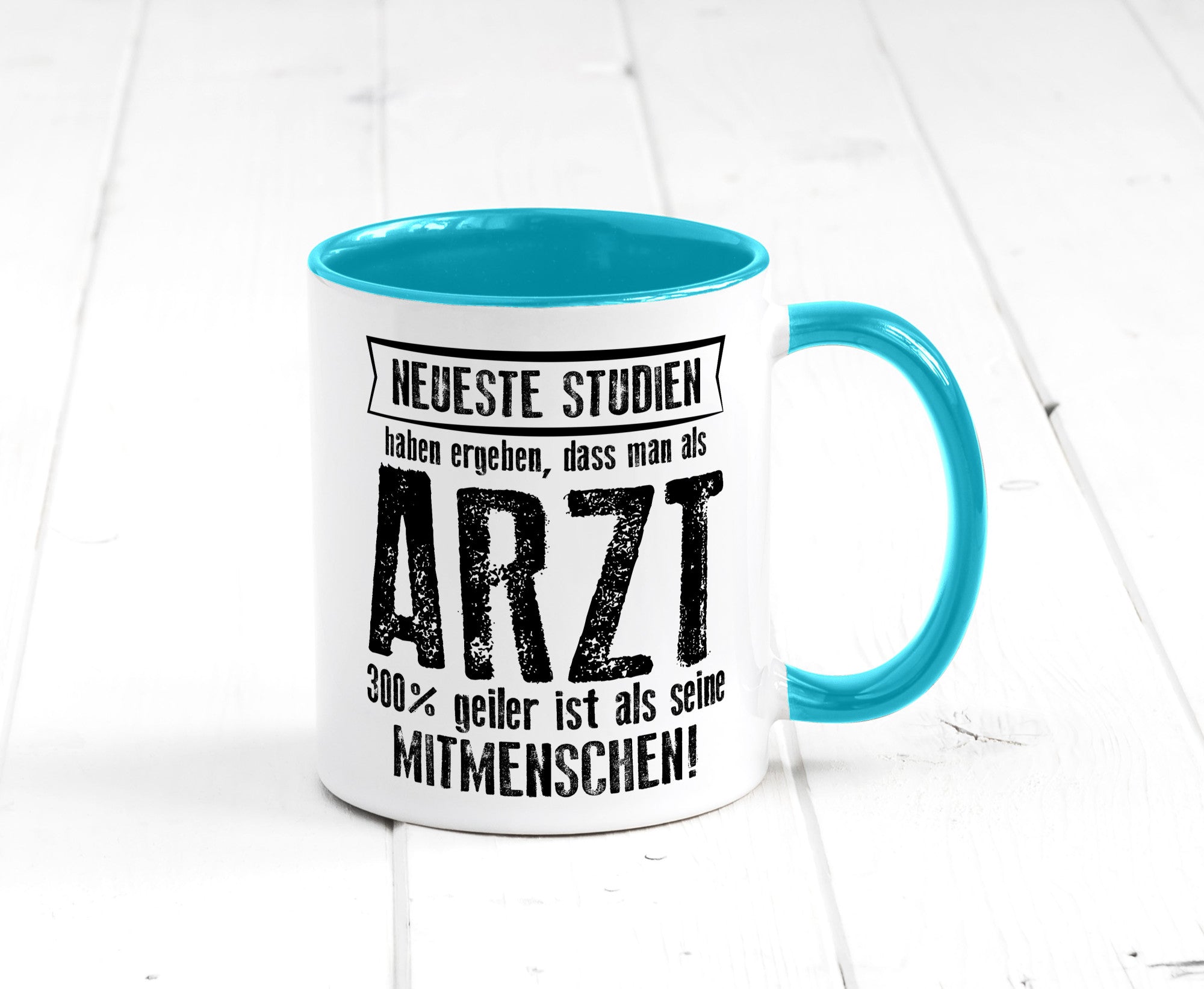 Neuste Studien: Arzt | Medizin Doktor Facharzt Geschenkidee Humor Tasse