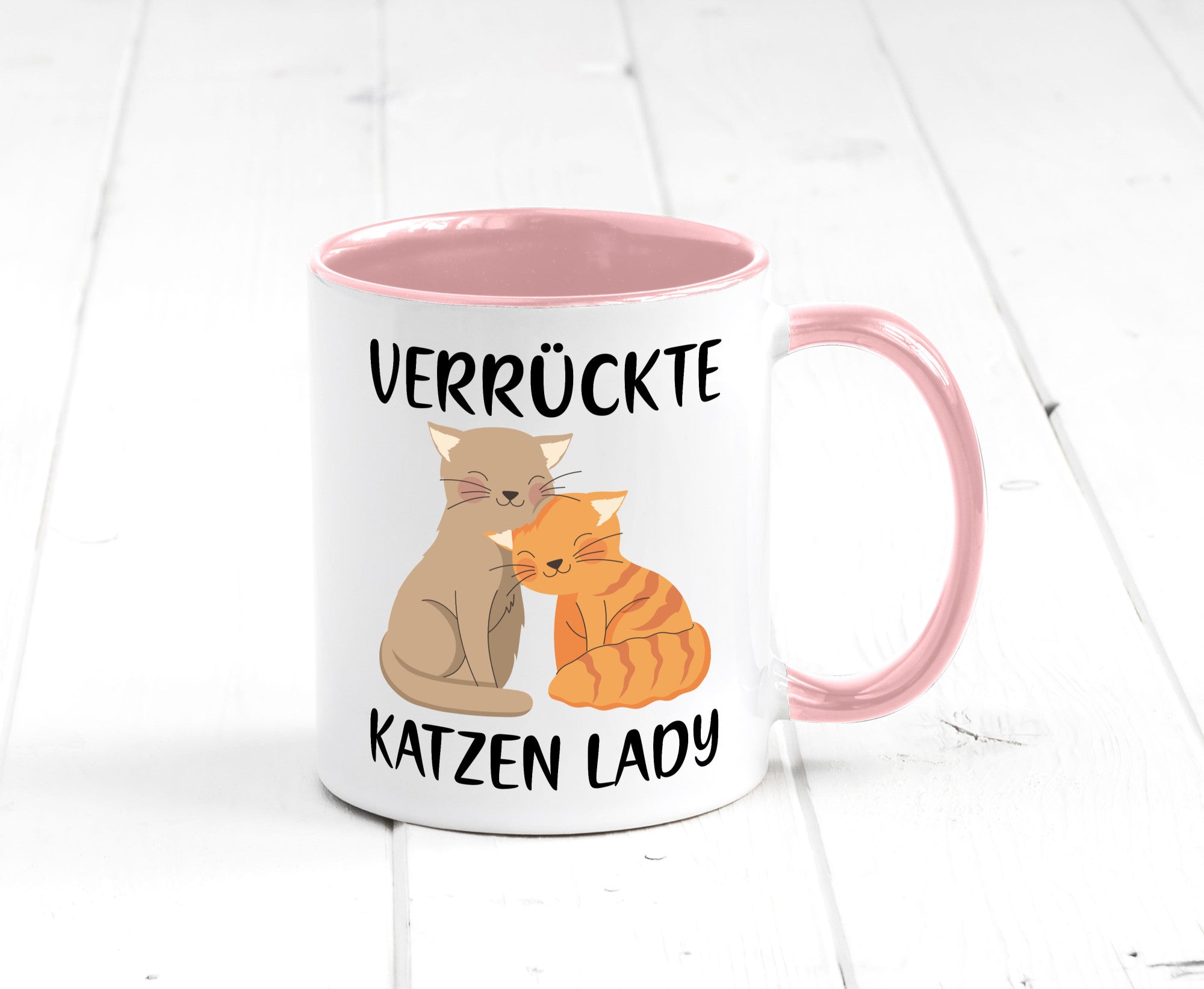 Verrückte Katzen Lady | Ich liebe Katzenliebhaber Geschenk Tierliebhaber Humor