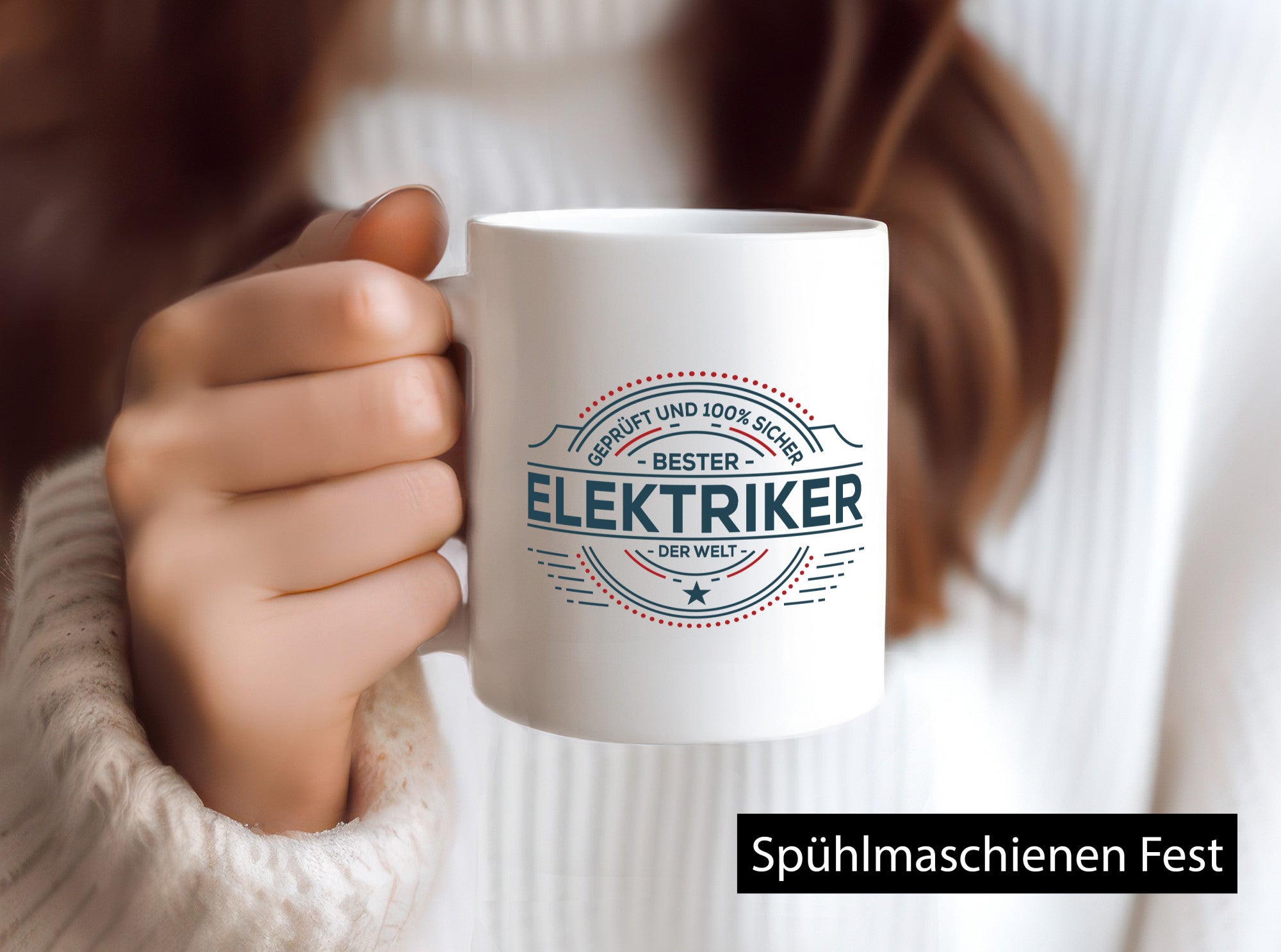 Geprüft und sicher: Elektriker | Elektronik Elektrotechnik lustig Humor