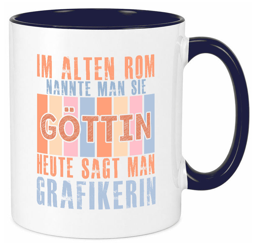 Heute sagt man: Grafikerin | Grafik Design Geschenk Humor Geschenkidee lustiger