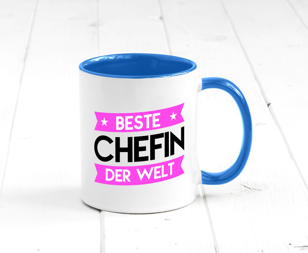 Beste Chefin | Führungskraft Vorgesetzte Humor Arbeit Kollegen Büro Tasse