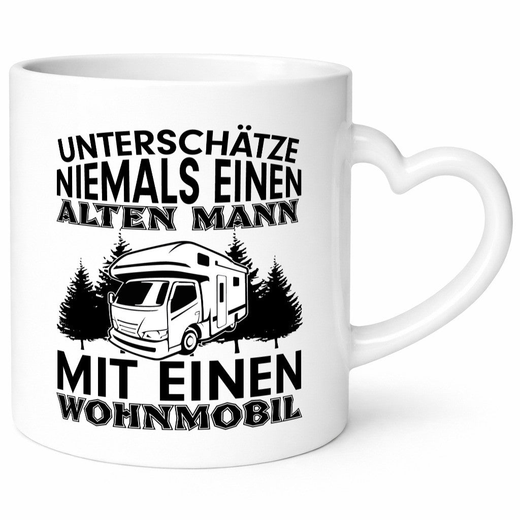 Alter Mann mit Wohnmobil | Männer Tasse Camping Geschenk Humor Geschenkidee