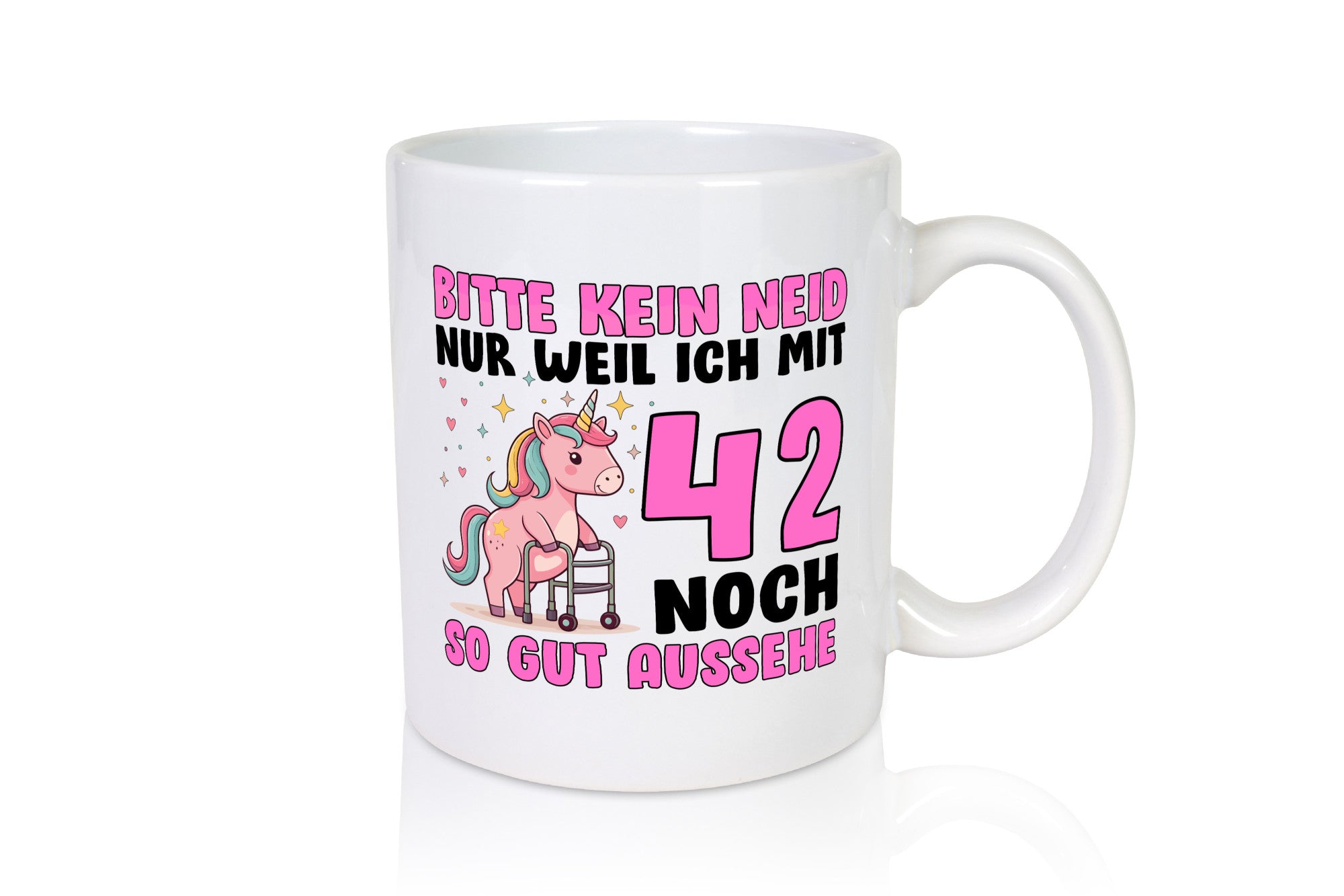 42. Geburtstag | 42 Jahre Mit noch so gut aussehen lustiger Spruch Geschenk