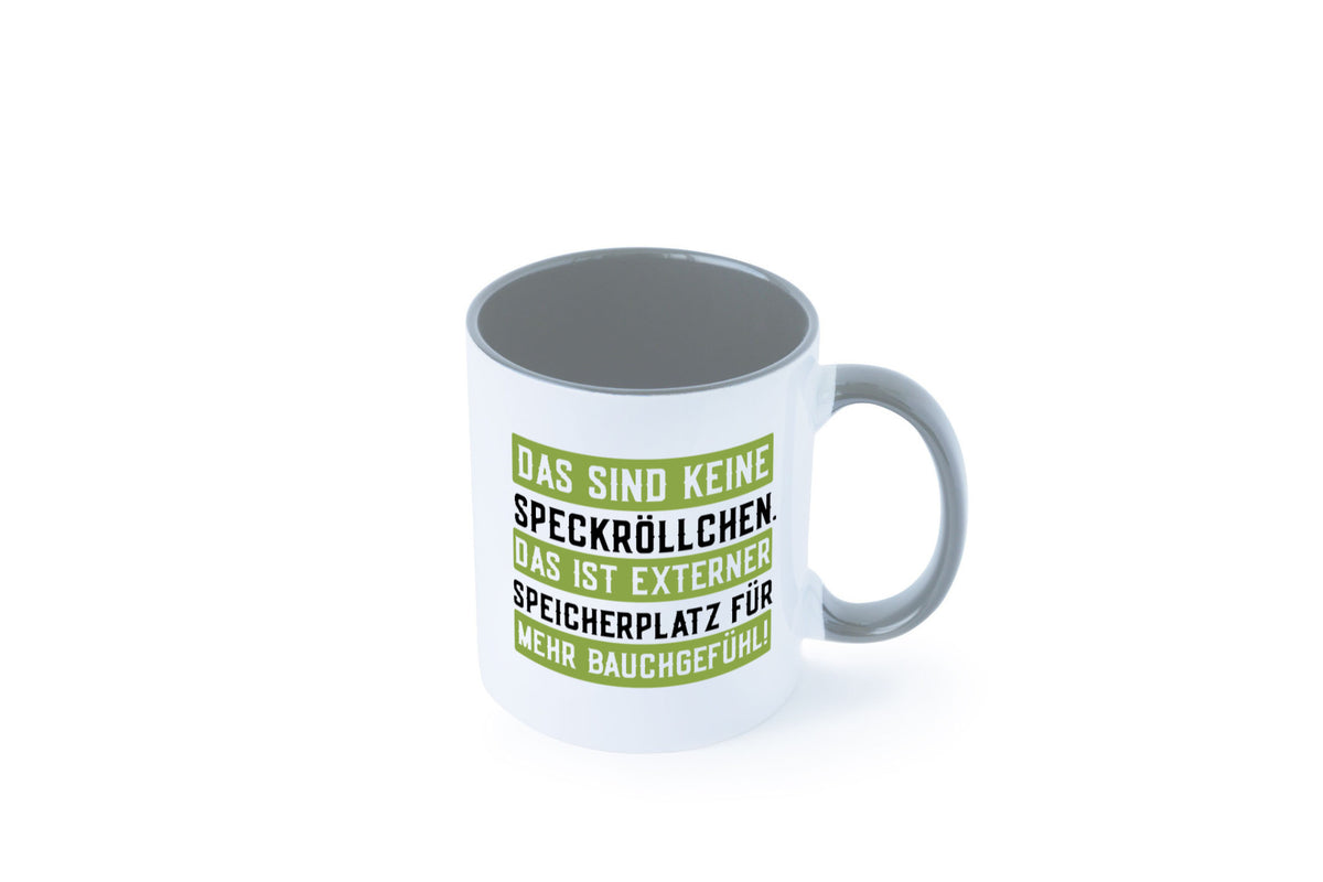 Keine Speckröllchen | Softwareentwickler PC Körperfülle Geschenkidee Humor Tasse