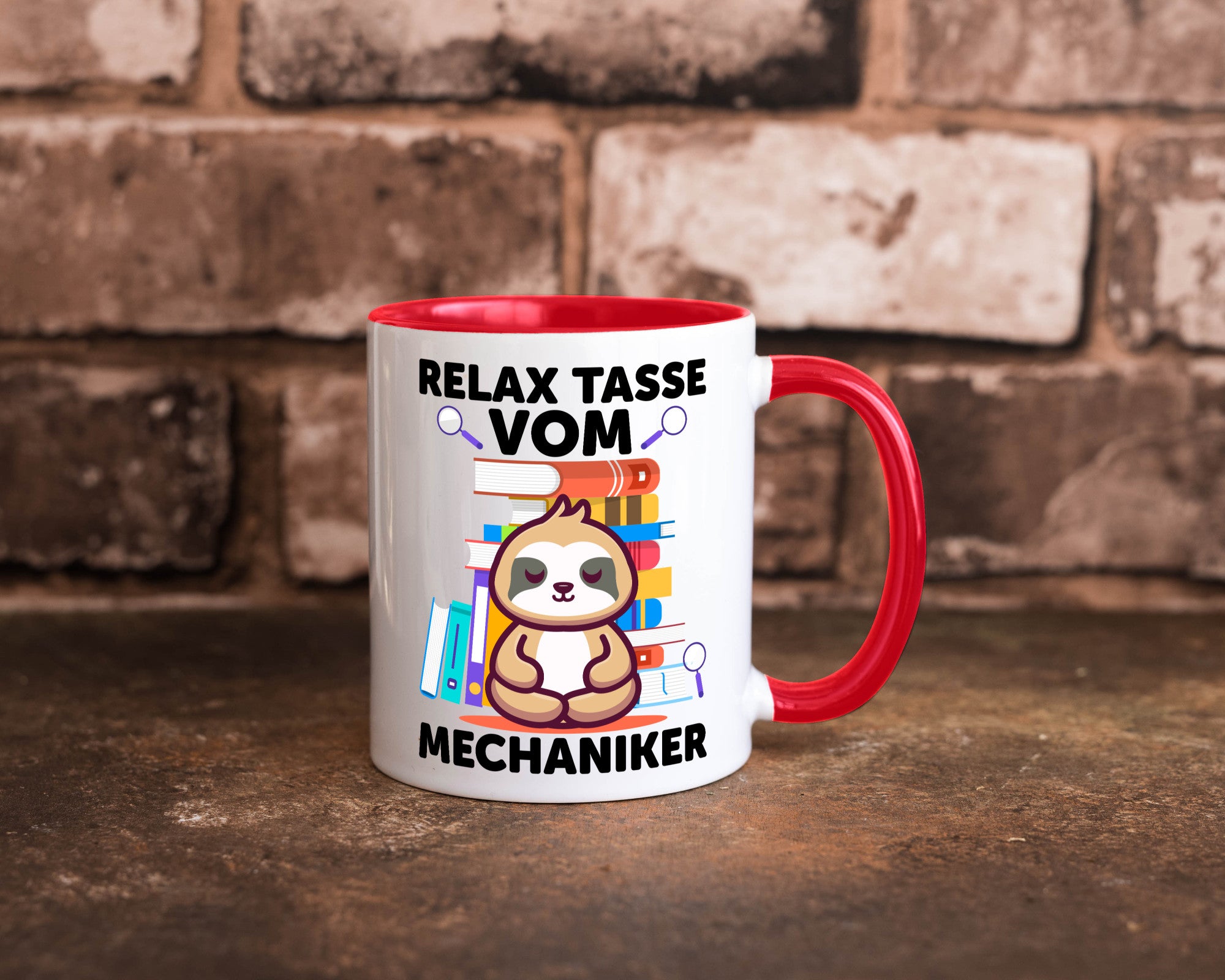Relax Tasse: Mechaniker | KFZ Werkstatt lustig Humor Geschenkidee Geschenk Tasse