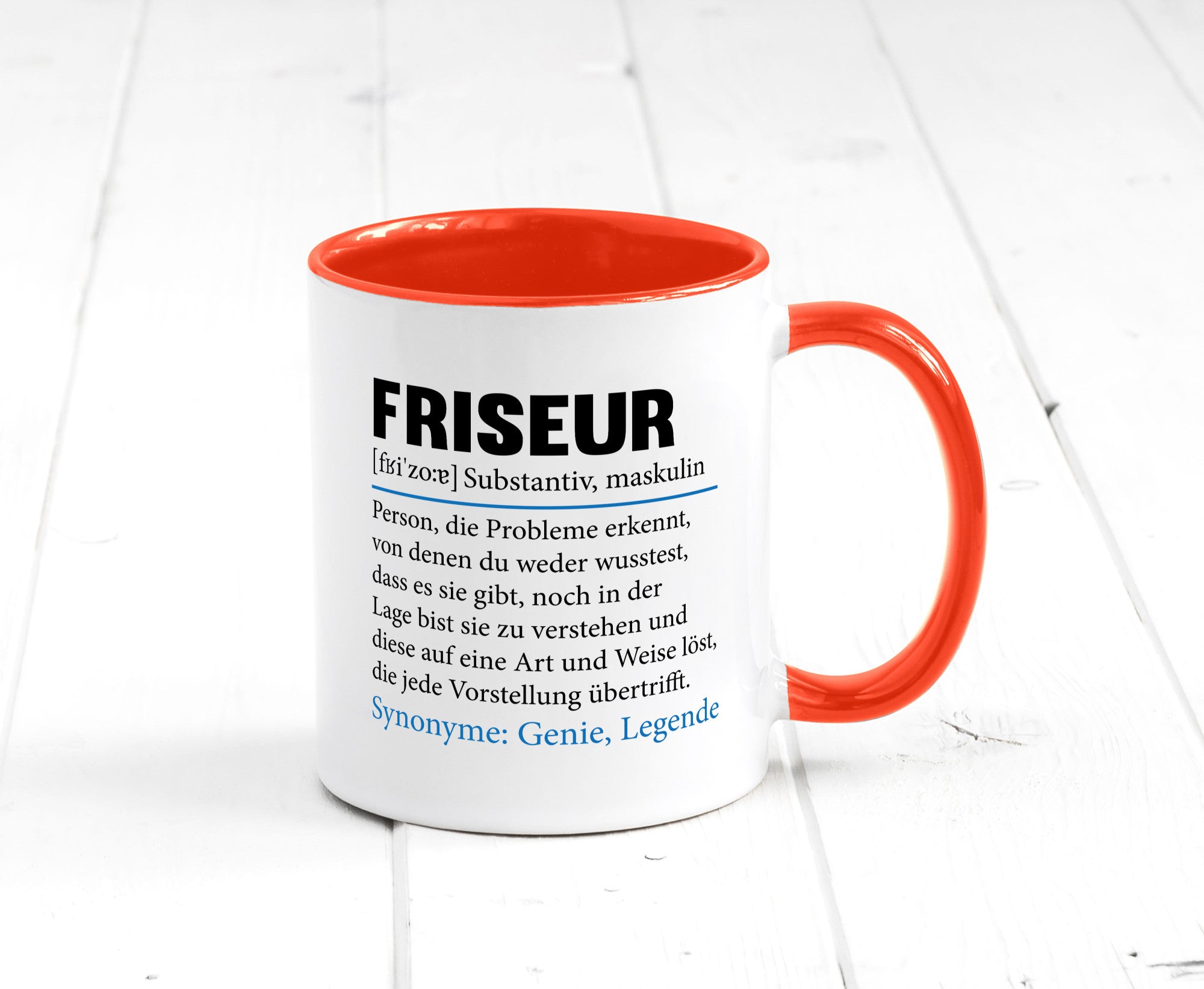 Friseur | Spruch Frisör Beruf lustig Humor Arbeit Kollegen Büro Geschenkidee