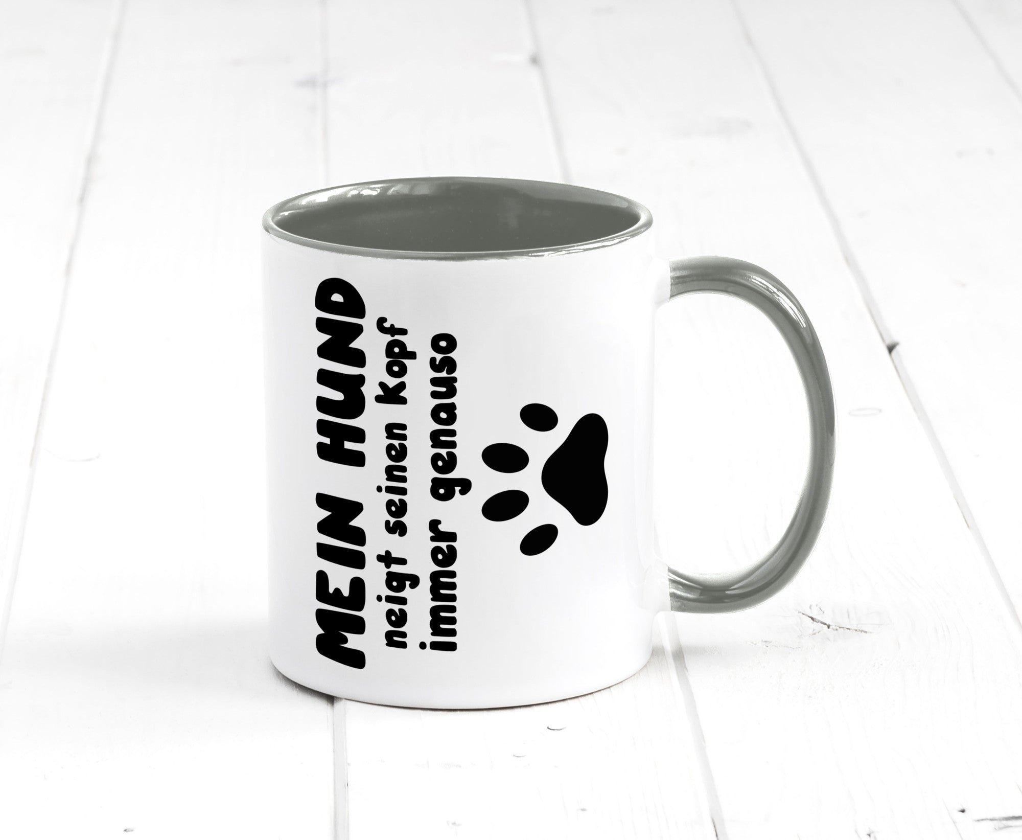 Mein Hund | lustige Tasse Hundebesitzer Humor lustiger Spruch Geschenk