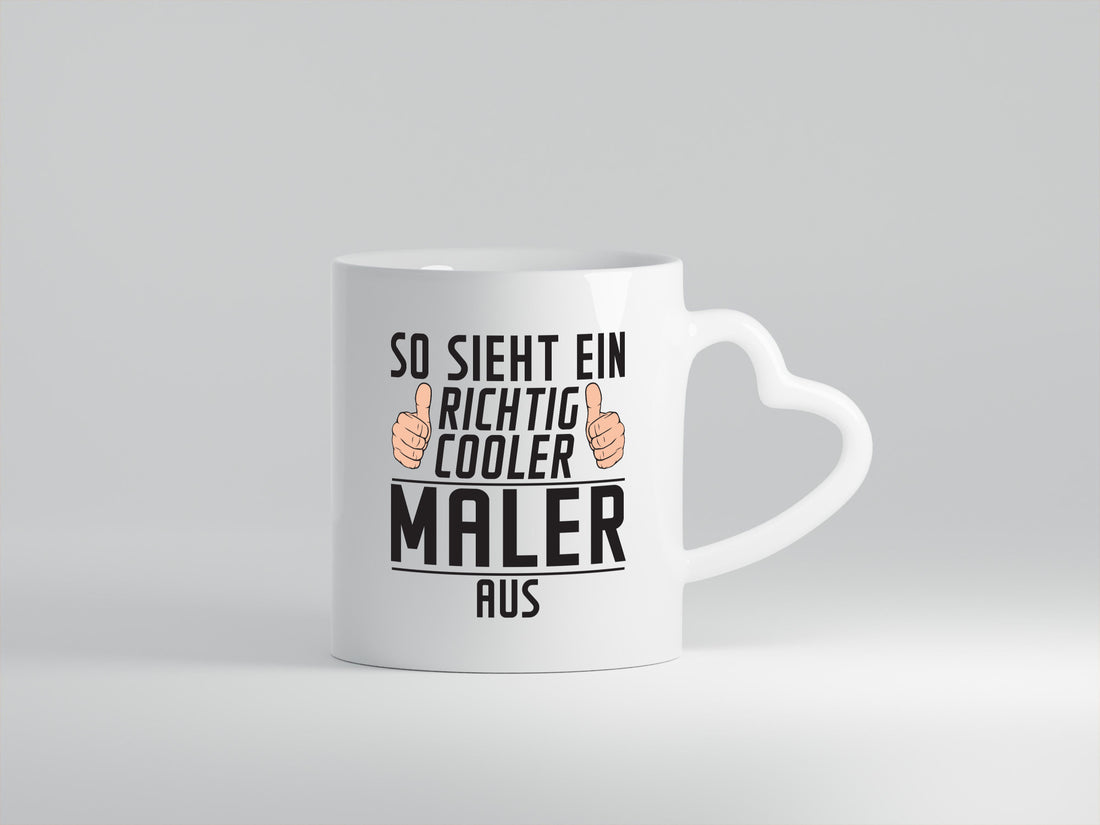 Richtig Cooler Maler | Malerei lustiger Spruch Geschenk Humor Geschenkidee Tasse