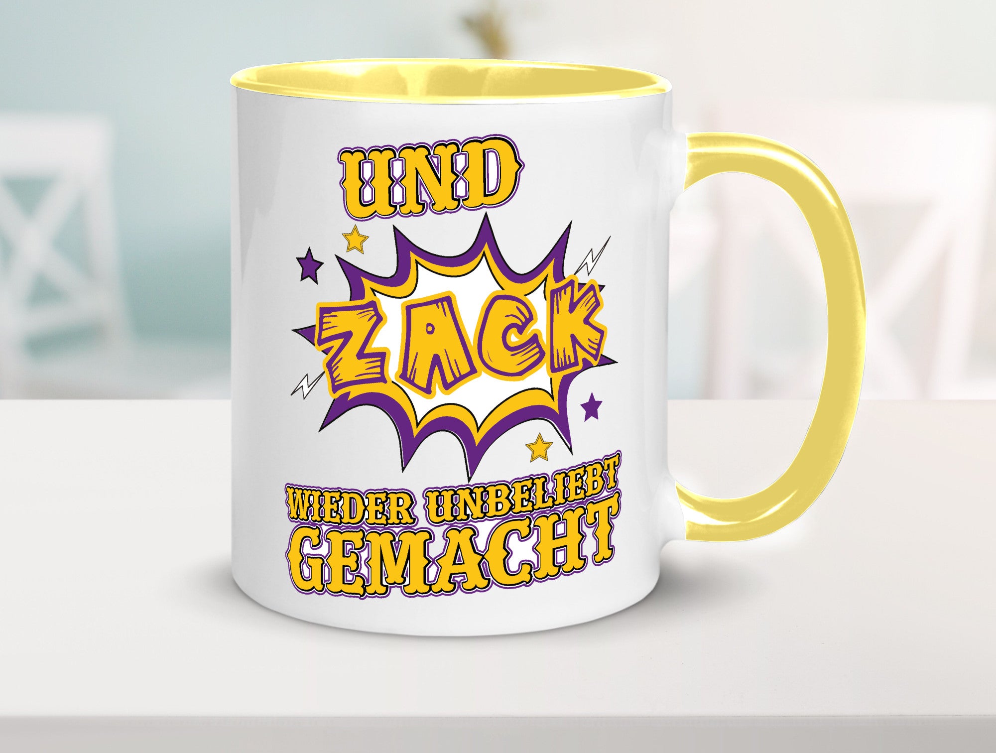 Wieder unbeliebt gemacht Geschenk Humor Geschenkidee lustiger Spruch Tasse
