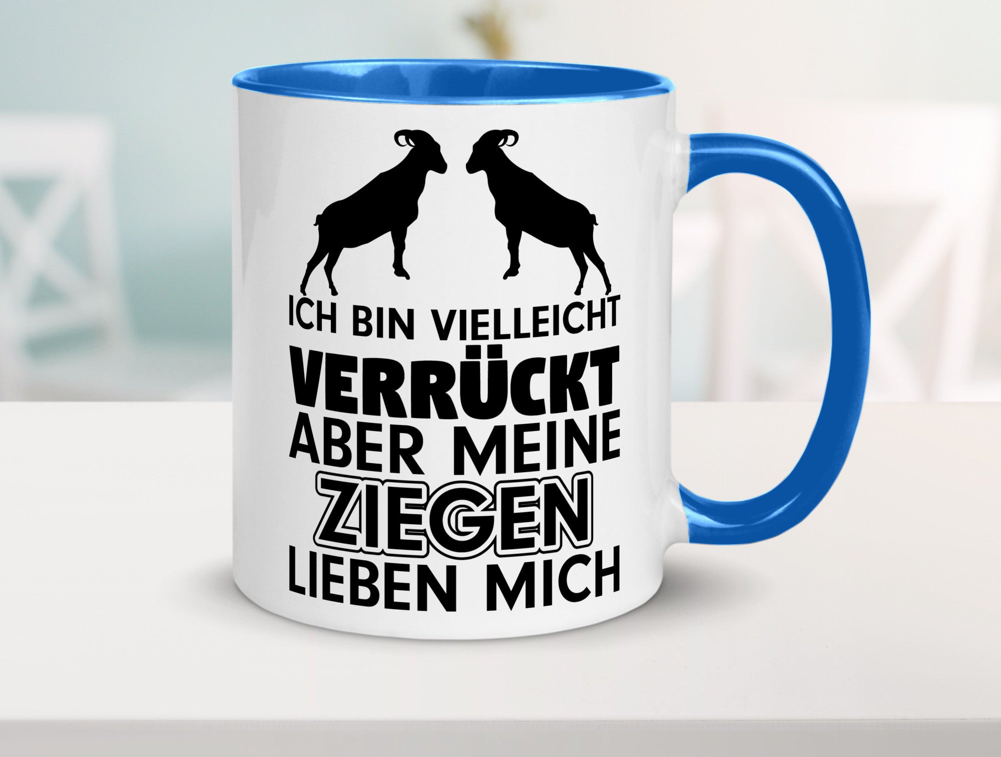 Meine Ziegen | Hirte Tasse Bauernhof Hirtin Bauer Humor Geschenkidee