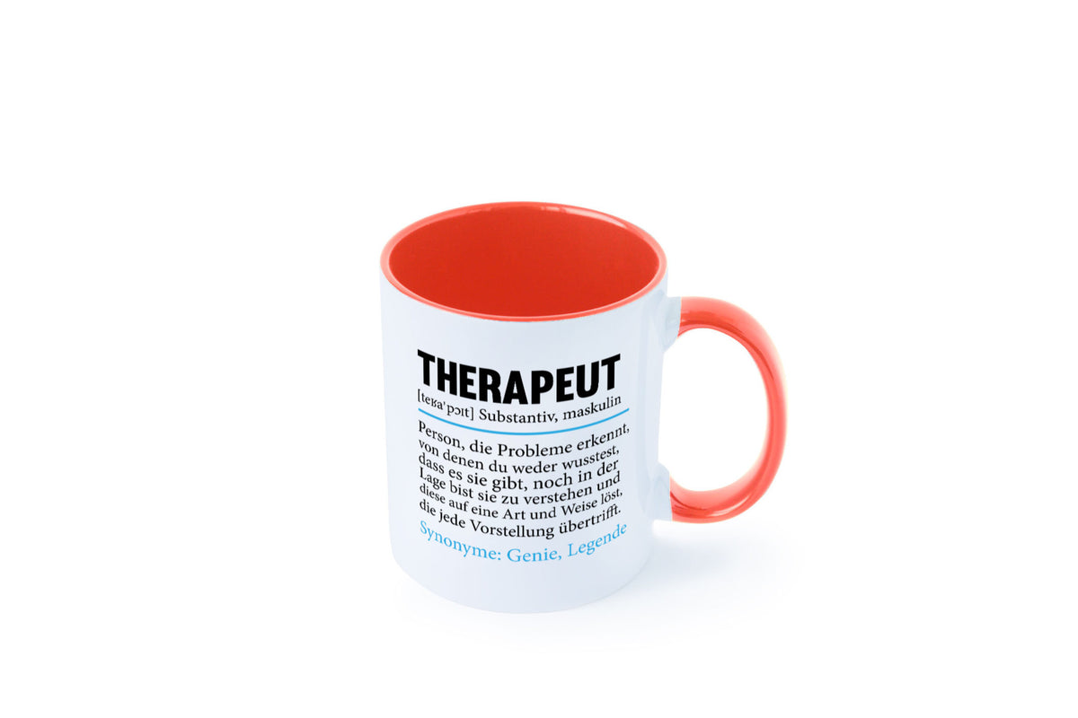 Therapeut | Psychotherapie Therapie Beruf lustig Humor Arbeit Kollegen Büro Tasse