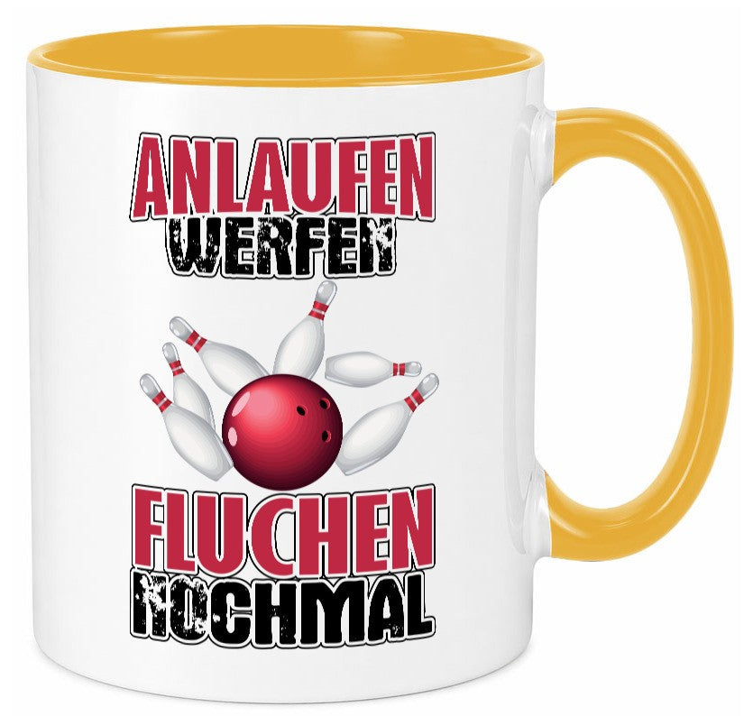 Bowling Tasse Geschenk Humor Geschenkidee lustiger Spruch