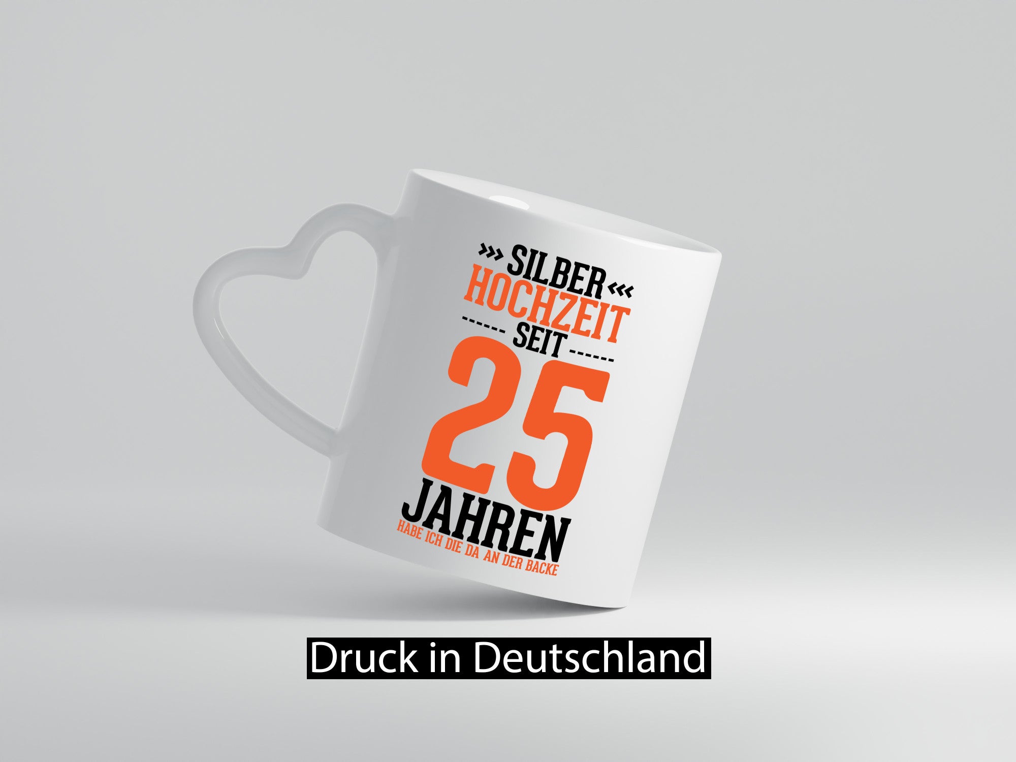 Silber Hochzeit | 25 Jahre Verheiratet Ehepaar lustig Humor Geschenkidee