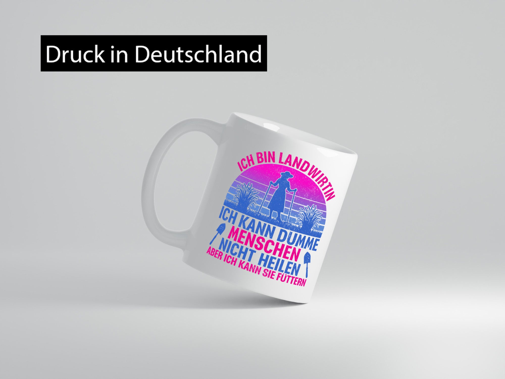 Ich bin Landwirtin | Landwirt Bauer lustig Humor Geschenkidee Geschenk Tasse