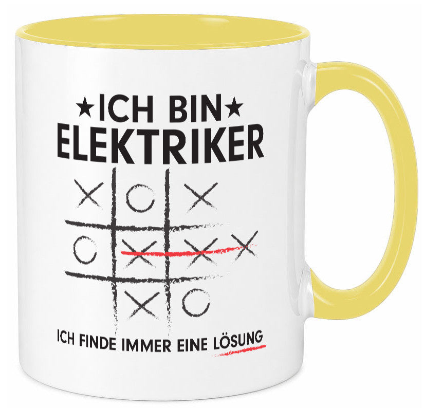 Lösung Finden: Elektriker | Elektronik Geschenk Humor Geschenkidee lustiger