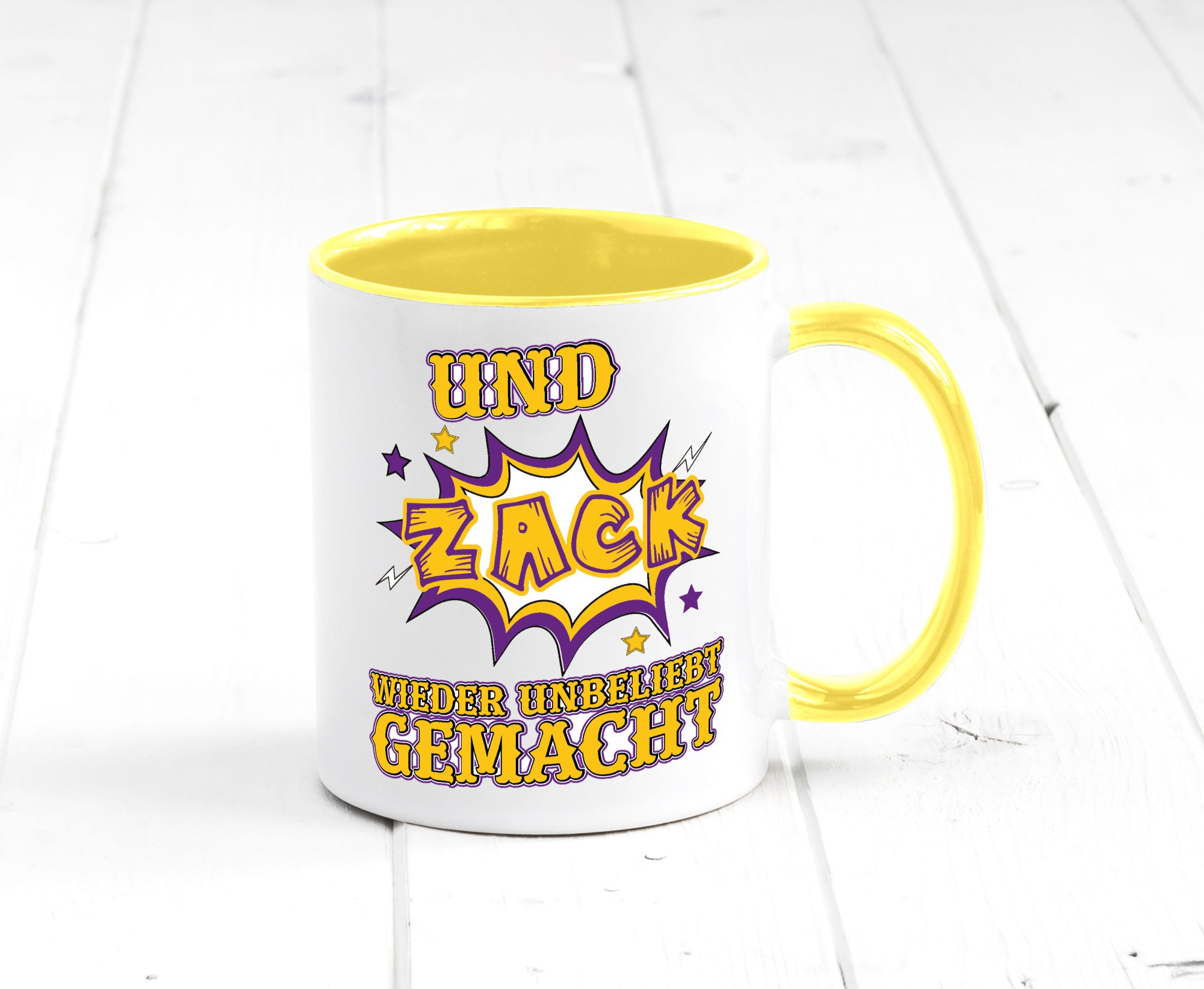 Wieder unbeliebt gemacht Geschenk Humor Geschenkidee lustiger Spruch Tasse