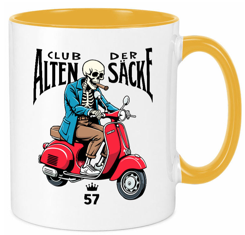 57. Geburtstag | 57 Jahre Club der alten Säcke v2 Geschenk Geschenkidee Tasse