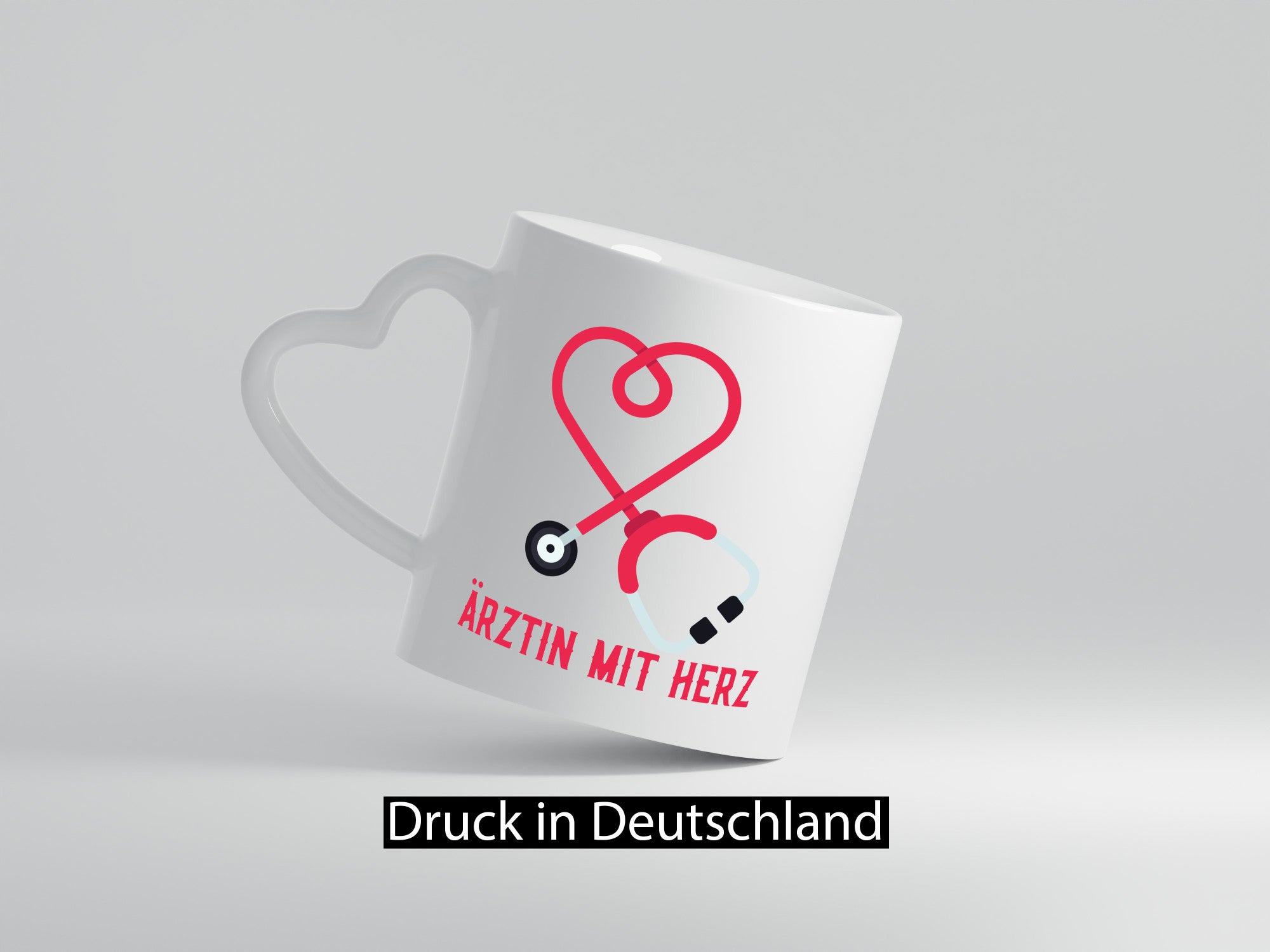 Ärztin mit Herz | Krankenhaus Praxis Stethoskop Doktor lustig Humor