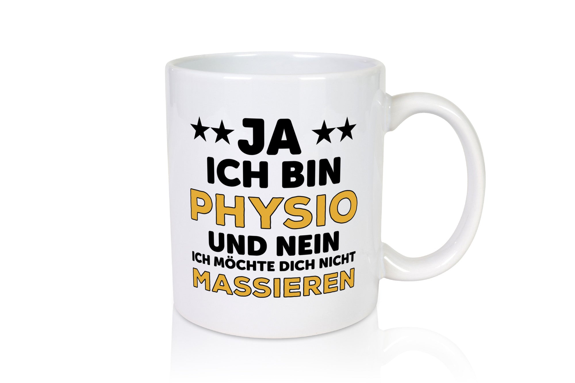 Ich bin Physio | lustige Spruch Tasse Physiotherapeut Geschenkidee Humor
