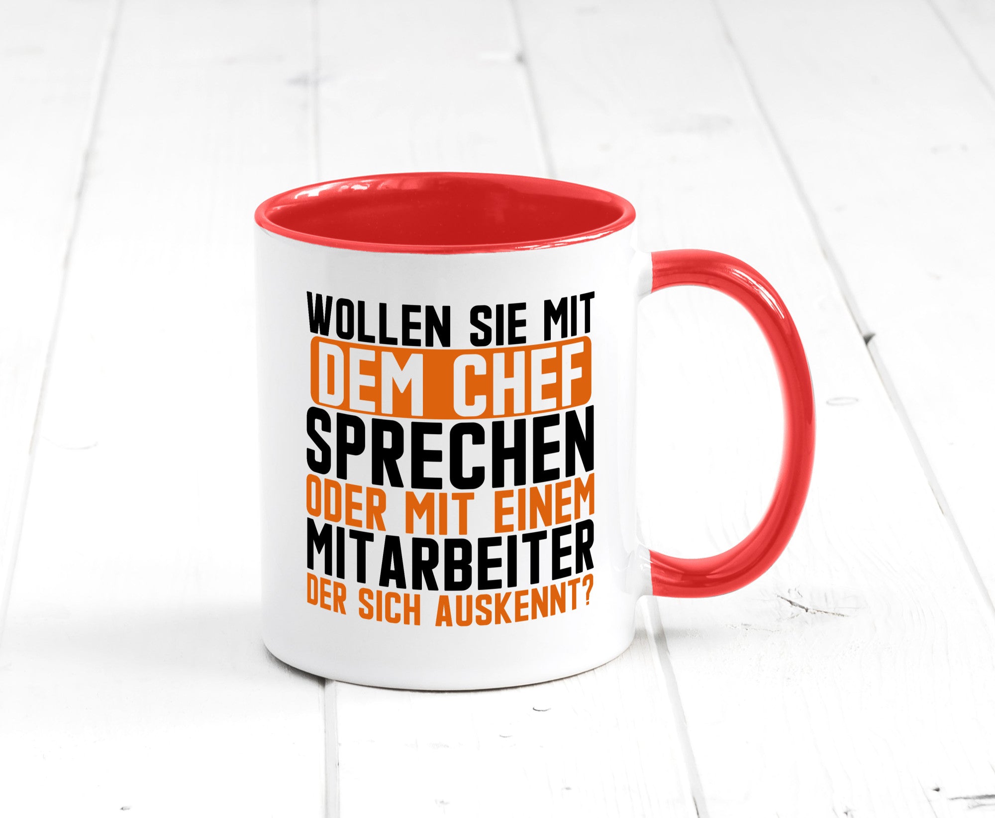 Wollen sie mit dem Chef Sprechen | Mitarbeiter Humor Arbeit Kollegen Büro