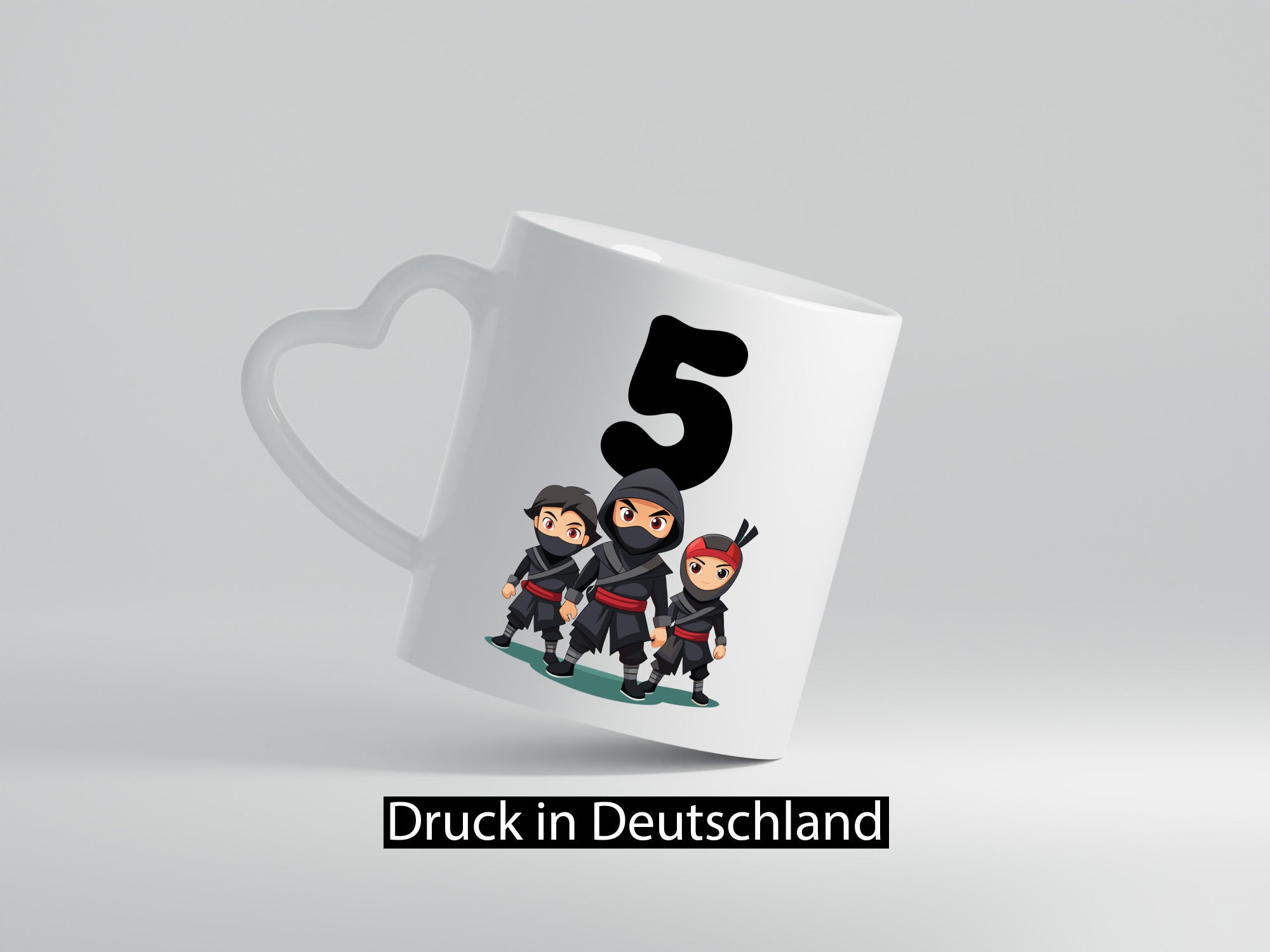 5. Geburtstag | 5 Jahre Ninja Humor Geschenkidee Tasse
