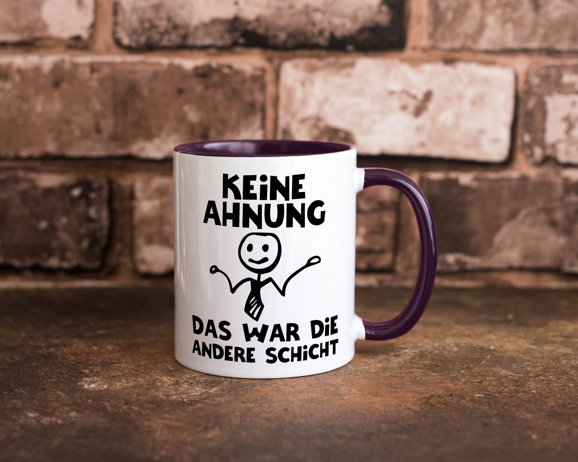 Das war die andere Schicht | Arbeit Mitarbeiter lustiger Spruch Geschenk